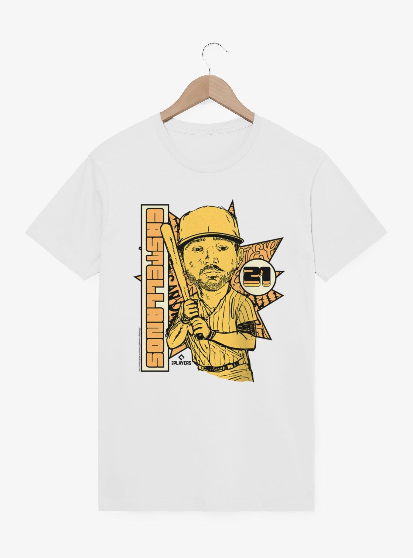 MLB San Diego Padres Nick Castellanos Star Caricature 21 T-Shirt Her Universe Exclusive, , hi-res