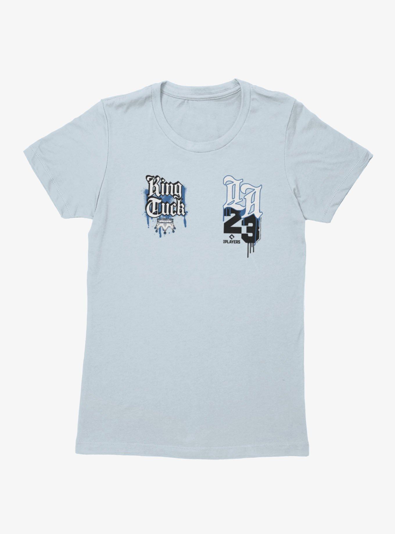 MLB Los Angeles Dodgers King Tuck Kyle Tucker Crown LA 23 Womens T-Shirt Her Universe Exclusive, , hi-res