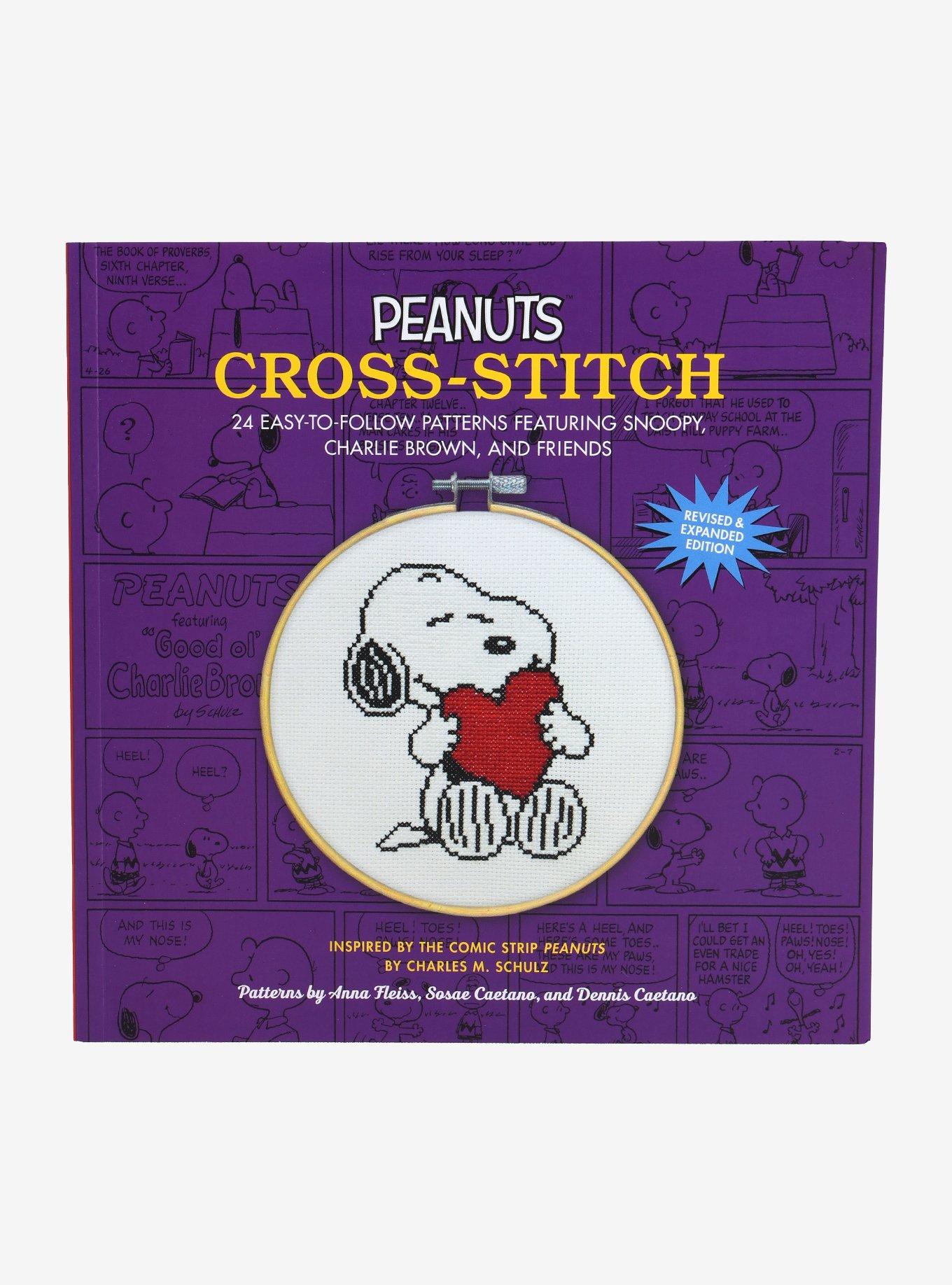 Peanuts Cross-Stitch Pattern Book, , hi-res
