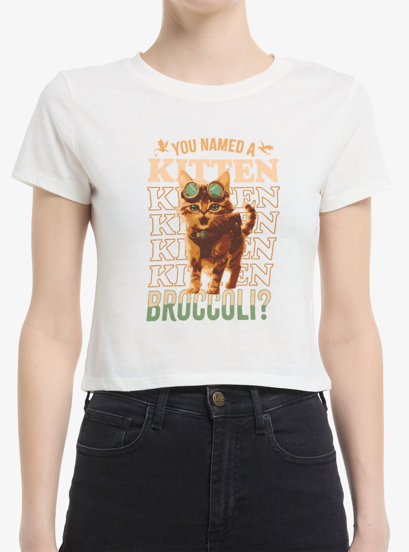 The Empyrean Fourth Wing Name A Kitten Broccoli Womens Baby T-Shirt