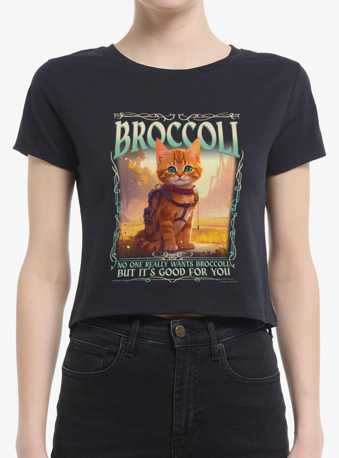 The Empyrean Fourth Wing Broccoli Womens Baby T-Shirt, , hi-res