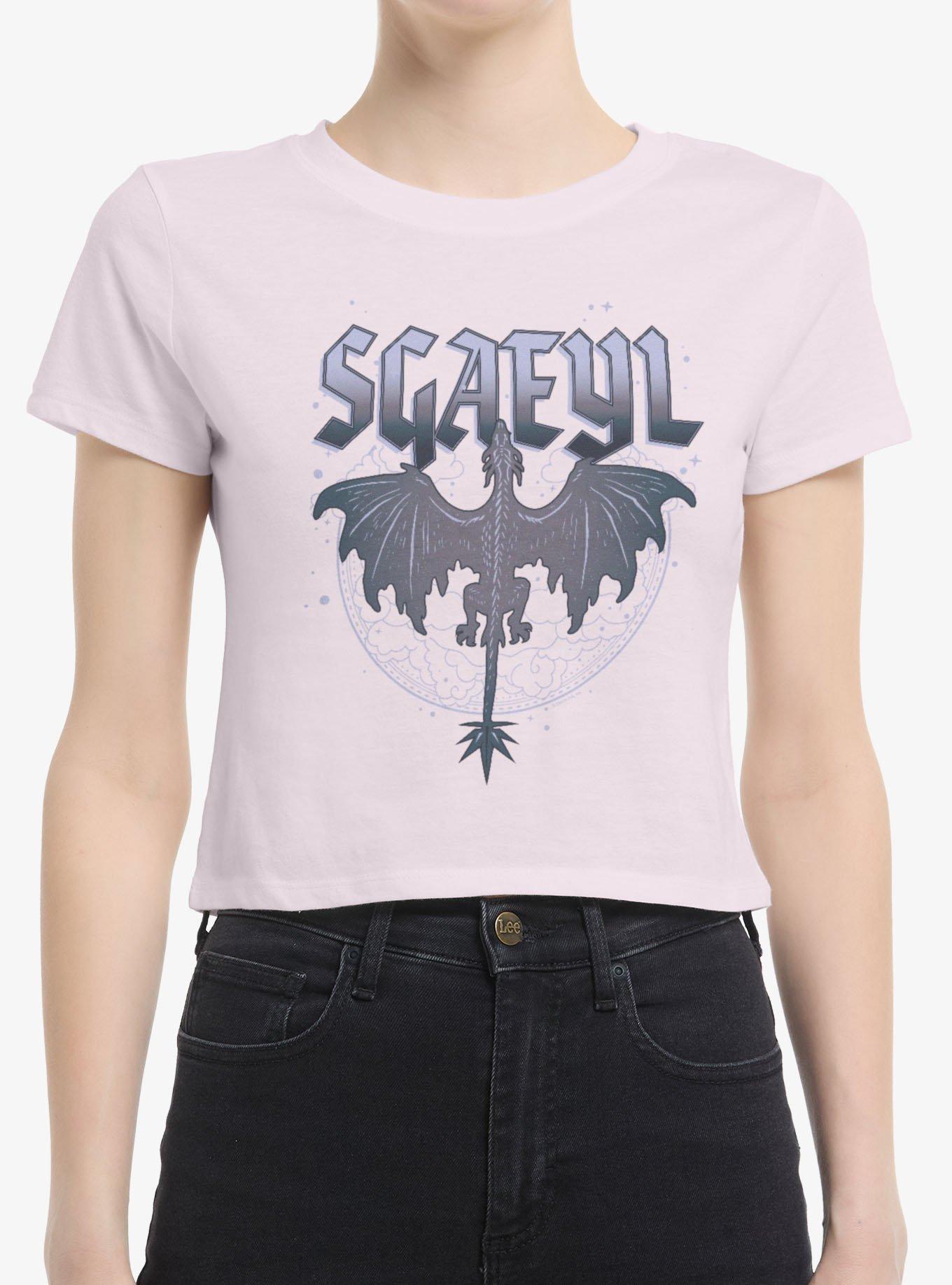 The Empyrean Fourth Wing Sgaeyl Flight Womens Baby T-Shirt, , hi-res