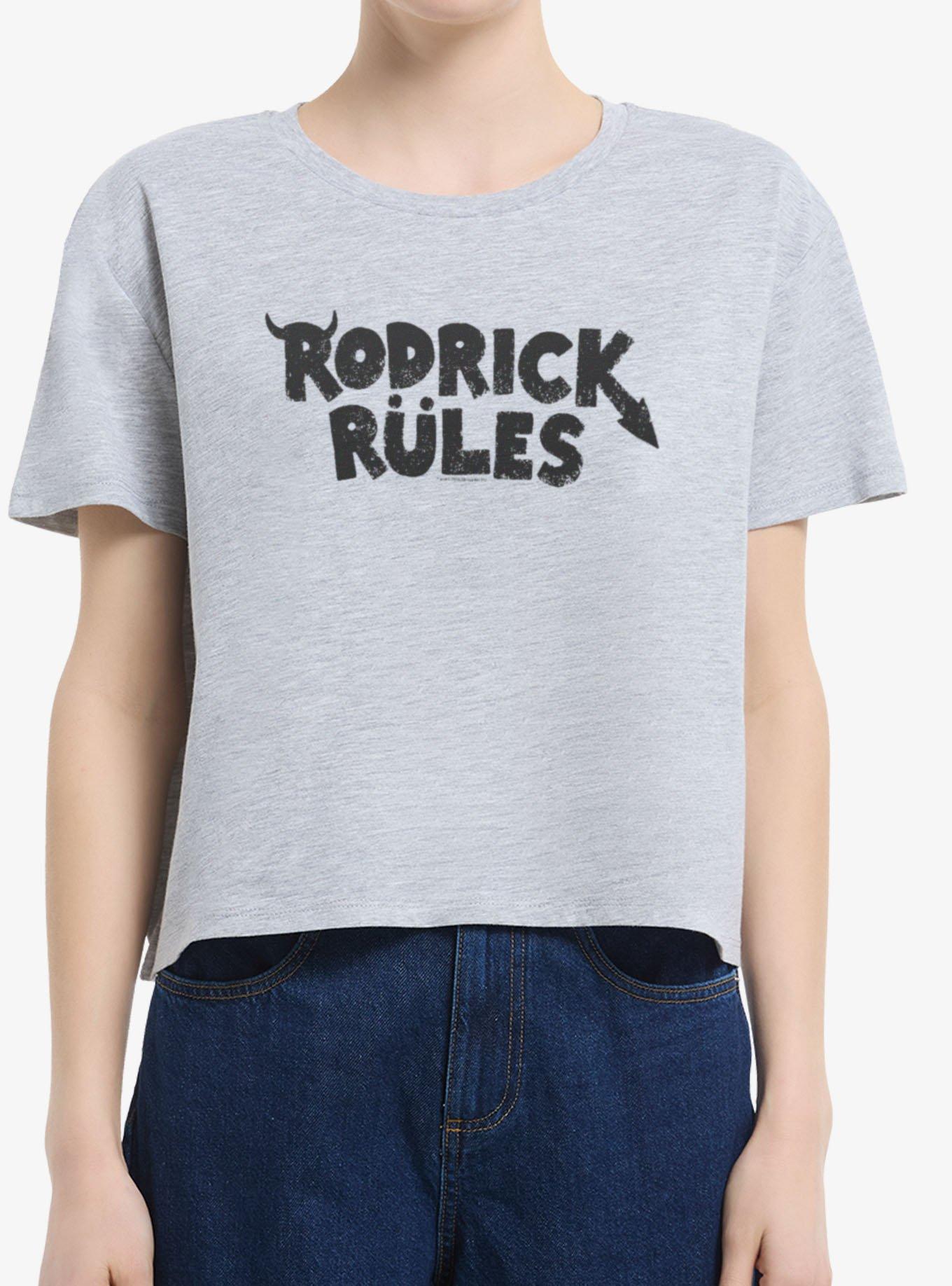 Diary Of A Wimpy Kid Rodrick Rules Womens Boxy Crop T-Shirt