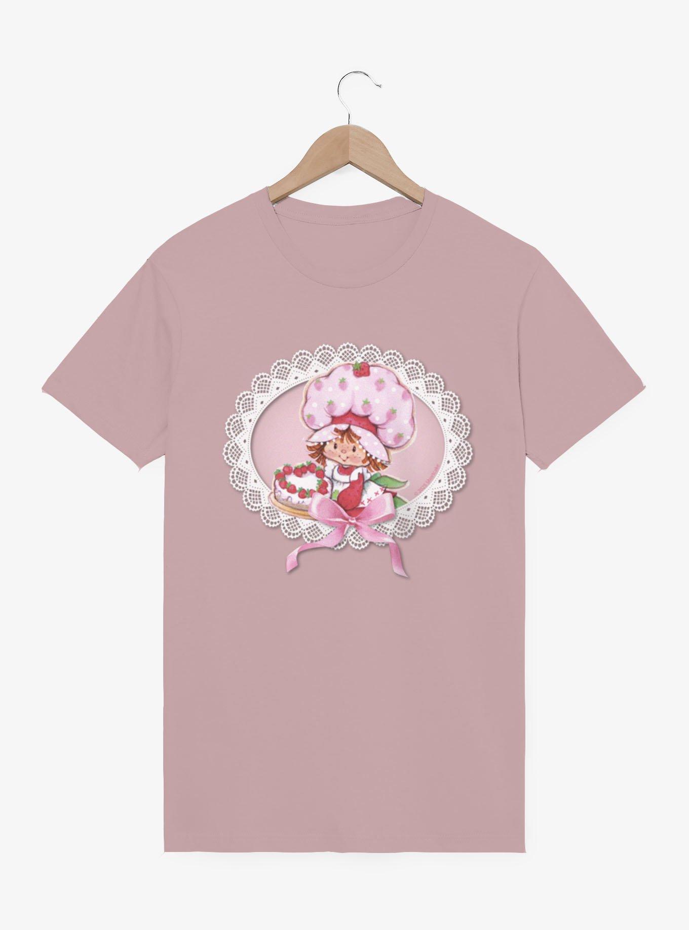 Strawberry Shortcake Doily Oval T-Shirt