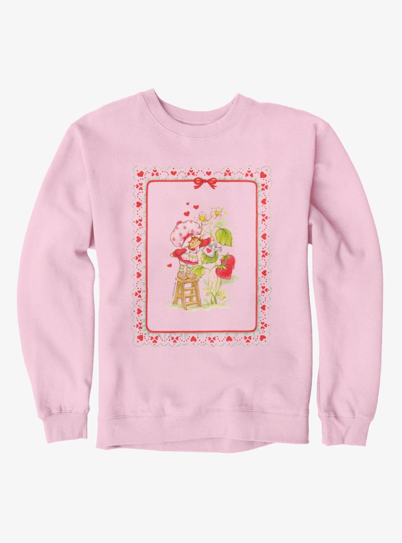 Strawberry Shortcake Watering On The Stool Sweatshirt, , hi-res