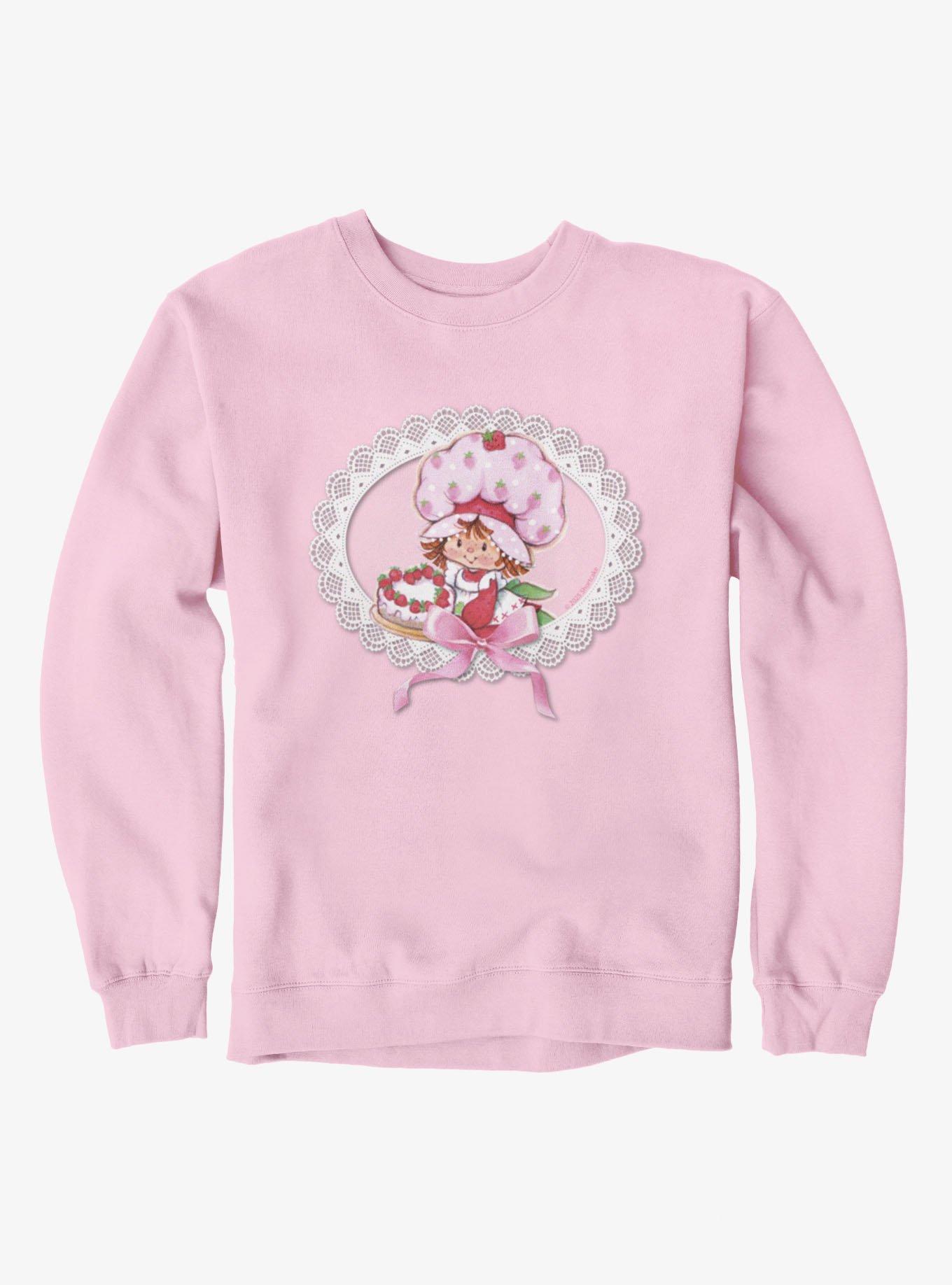 Strawberry Shortcake Doily Oval Sweatshirt