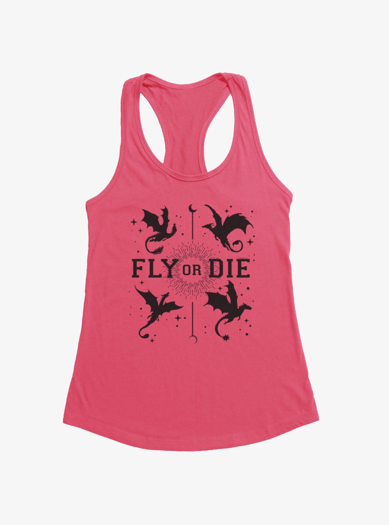 The Empyrean Fourth Wing Fly Or Die Womens Tank Top, , hi-res