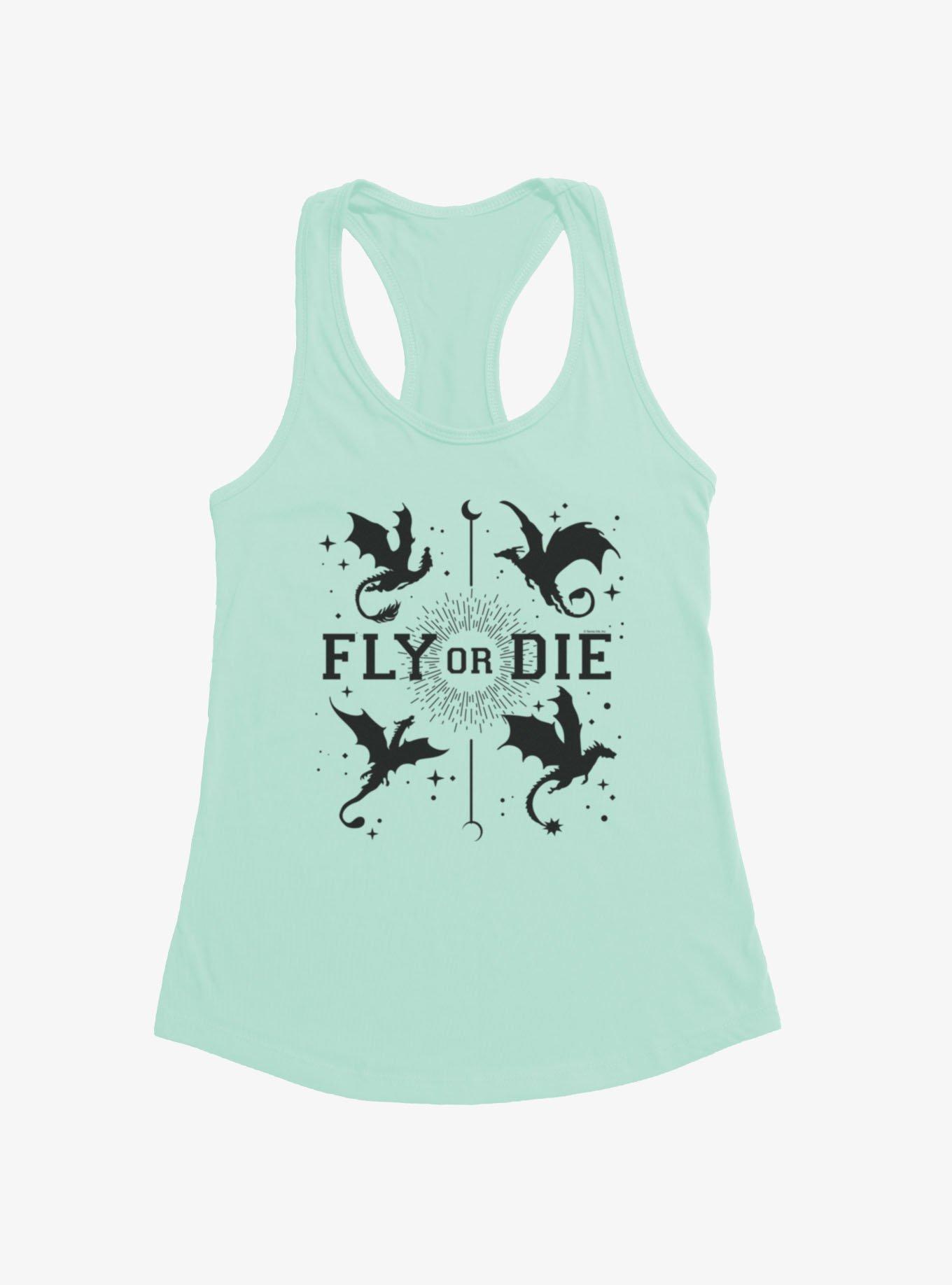 The Empyrean Fourth Wing Fly Or Die Womens Tank Top, , hi-res