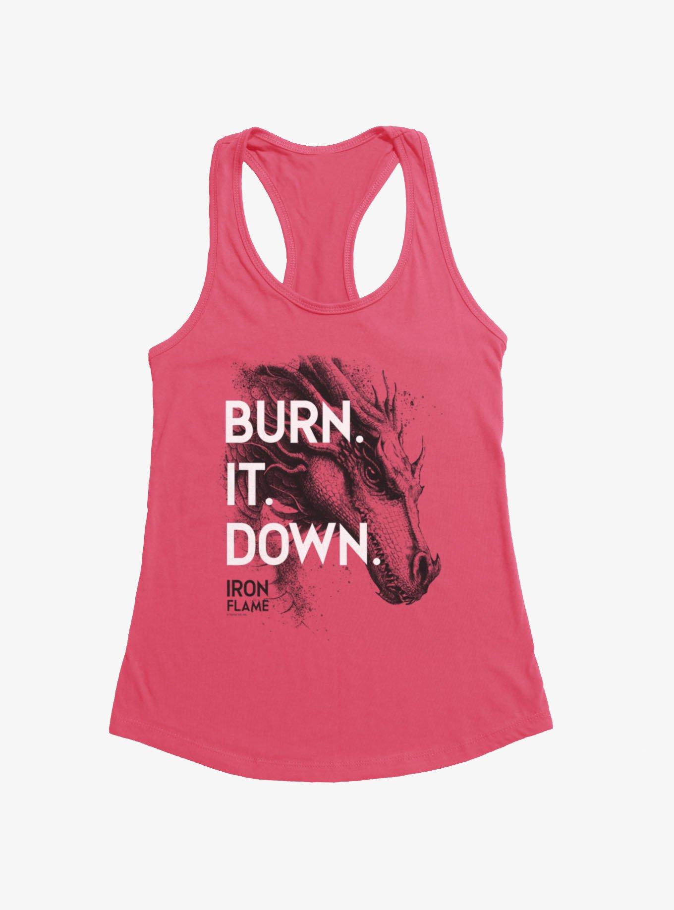 The Empyrean Fourth Wing Burn It Down Womens Tank Top, , hi-res