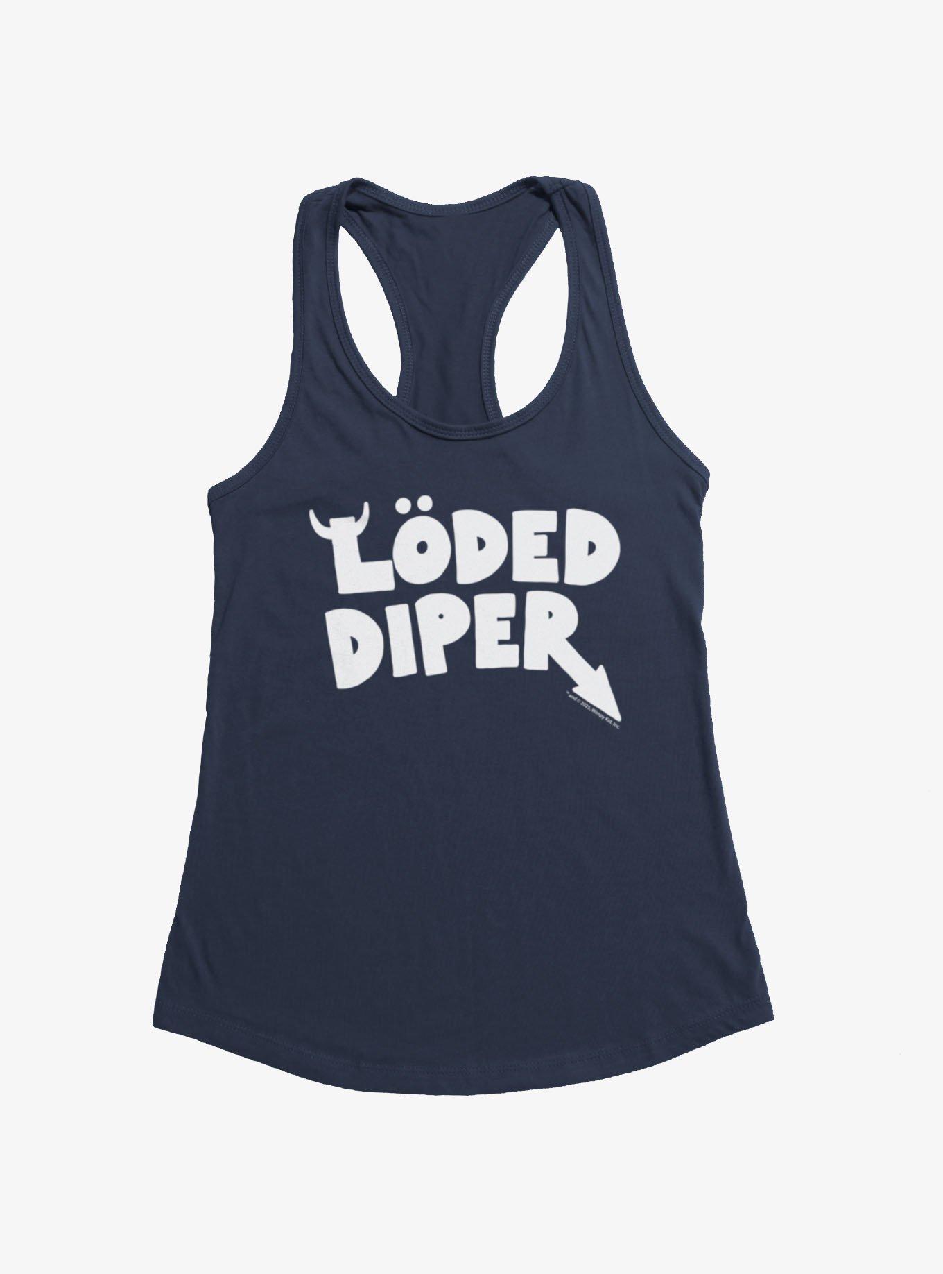 Diary Of A Wimpy Kid Loded Diper Logo Womens Tank Top, , hi-res