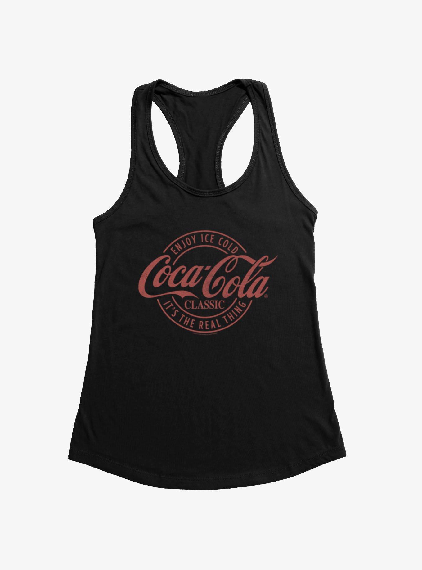Coca-Cola Classic Enjoy The Real Thing Womens Tank Top, , hi-res