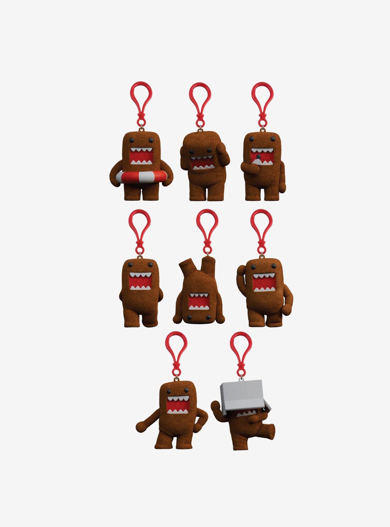 Domo Flocked Blind Bag Figural Bag Clip