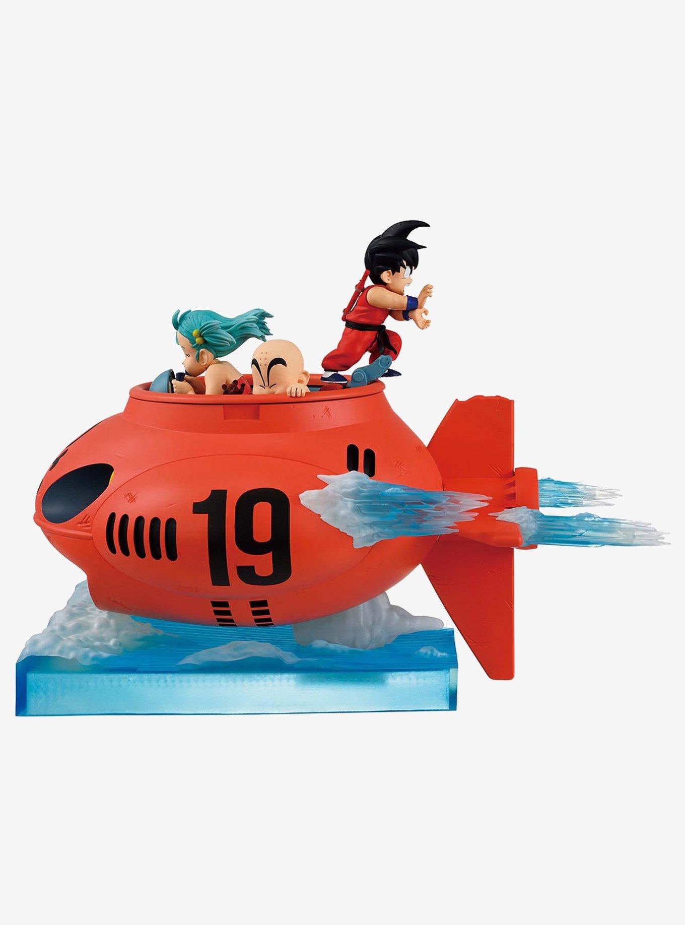 Bandai Namco Dragon Ball Ichibansho Goku, Bulma, & Krillin (Vs. Red Ribbon Army) Figure