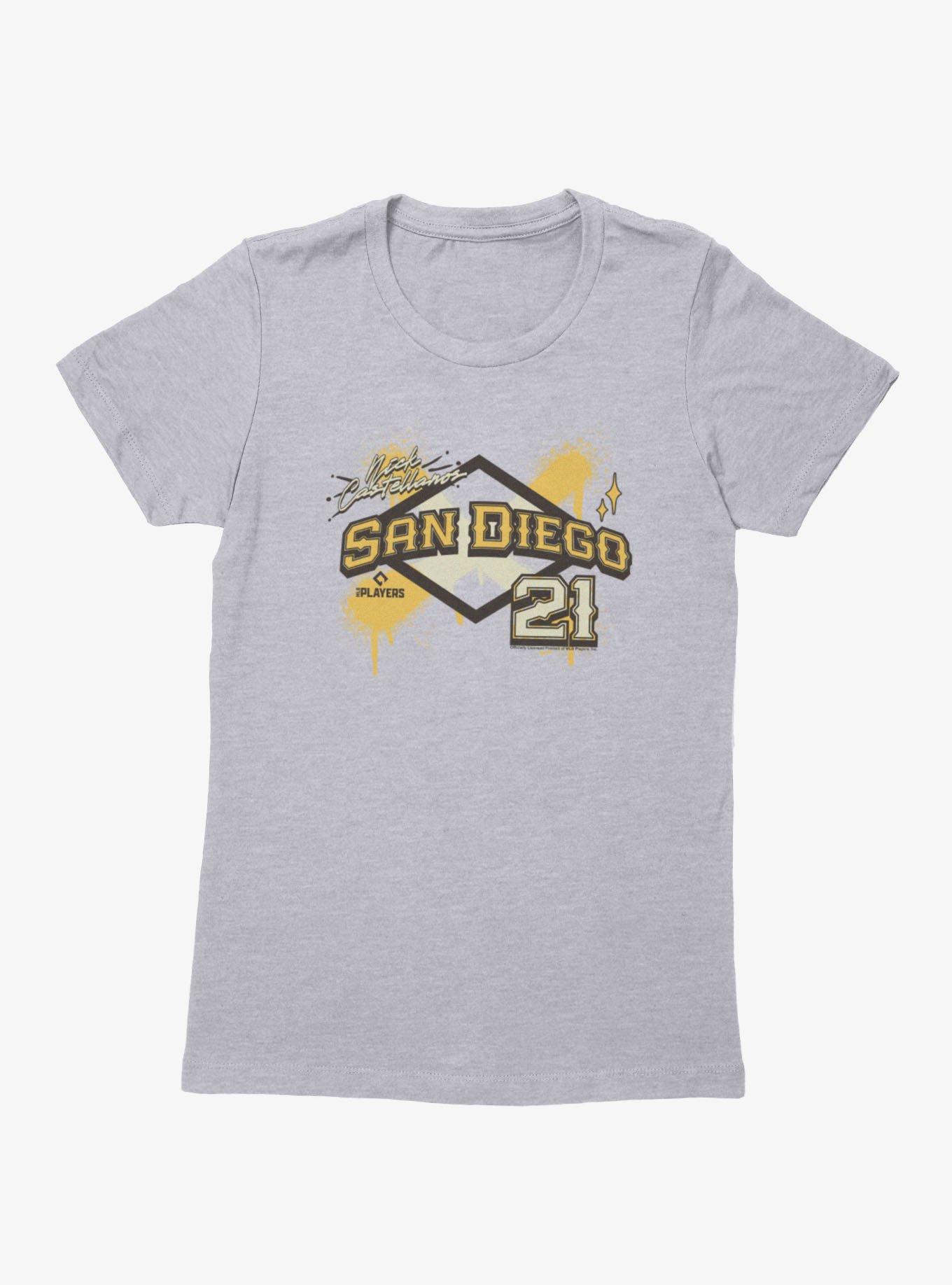 MLB San Diego Padres Nick Castellanos Plate 21 Womens T-Shirt Box Lunch Exclusive
