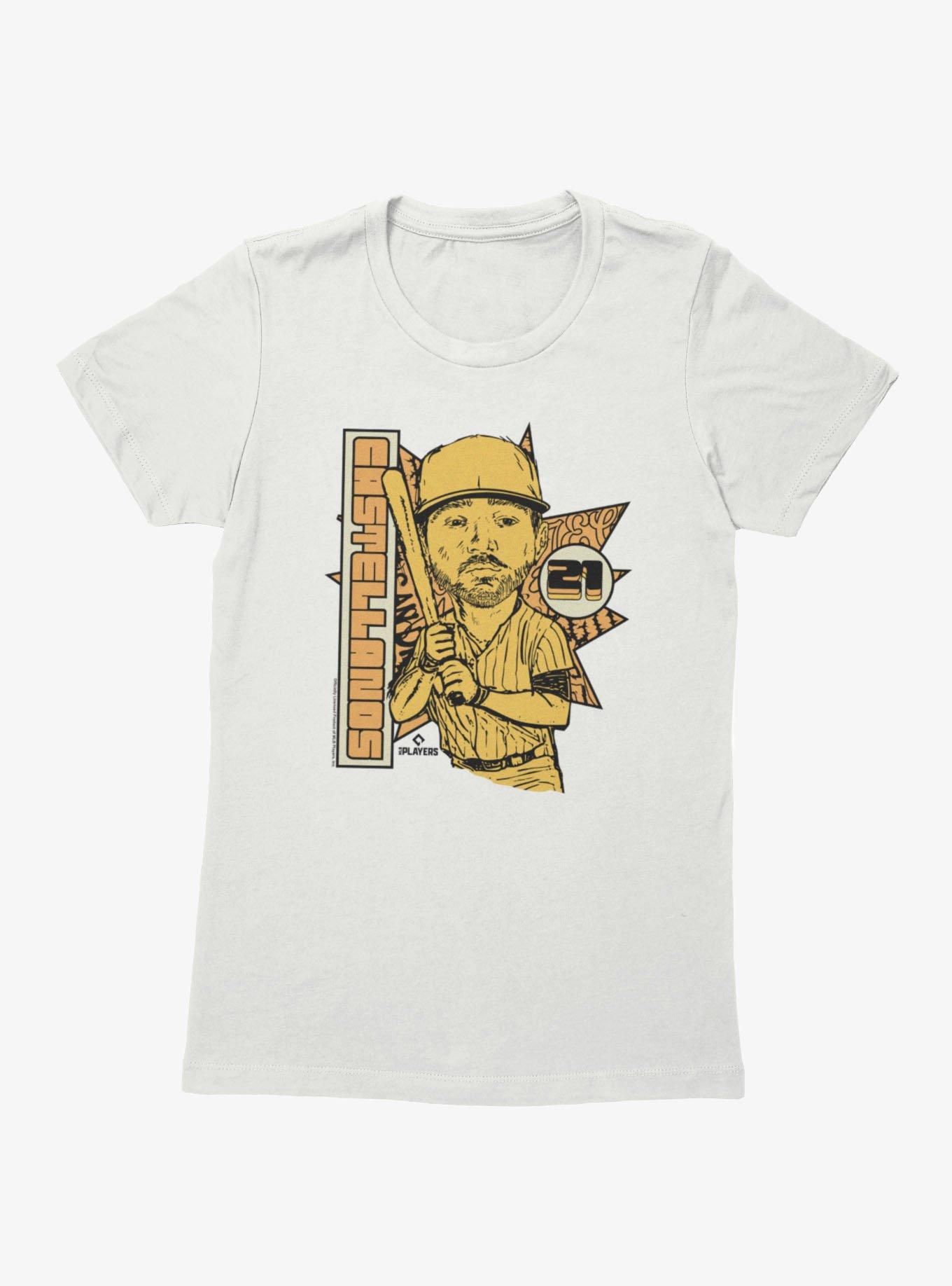 MLB San Diego Padres Nick Castellanos Star Caricature 21 Womens T-Shirt Box Lunch Exclusive
