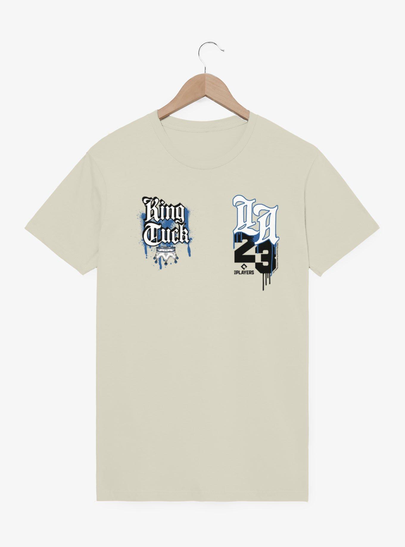 MLB Los Angeles Dodgers King Tuck Kyle Tucker Crown LA 23 T-Shirt Box Lunch Exclusive, , hi-res