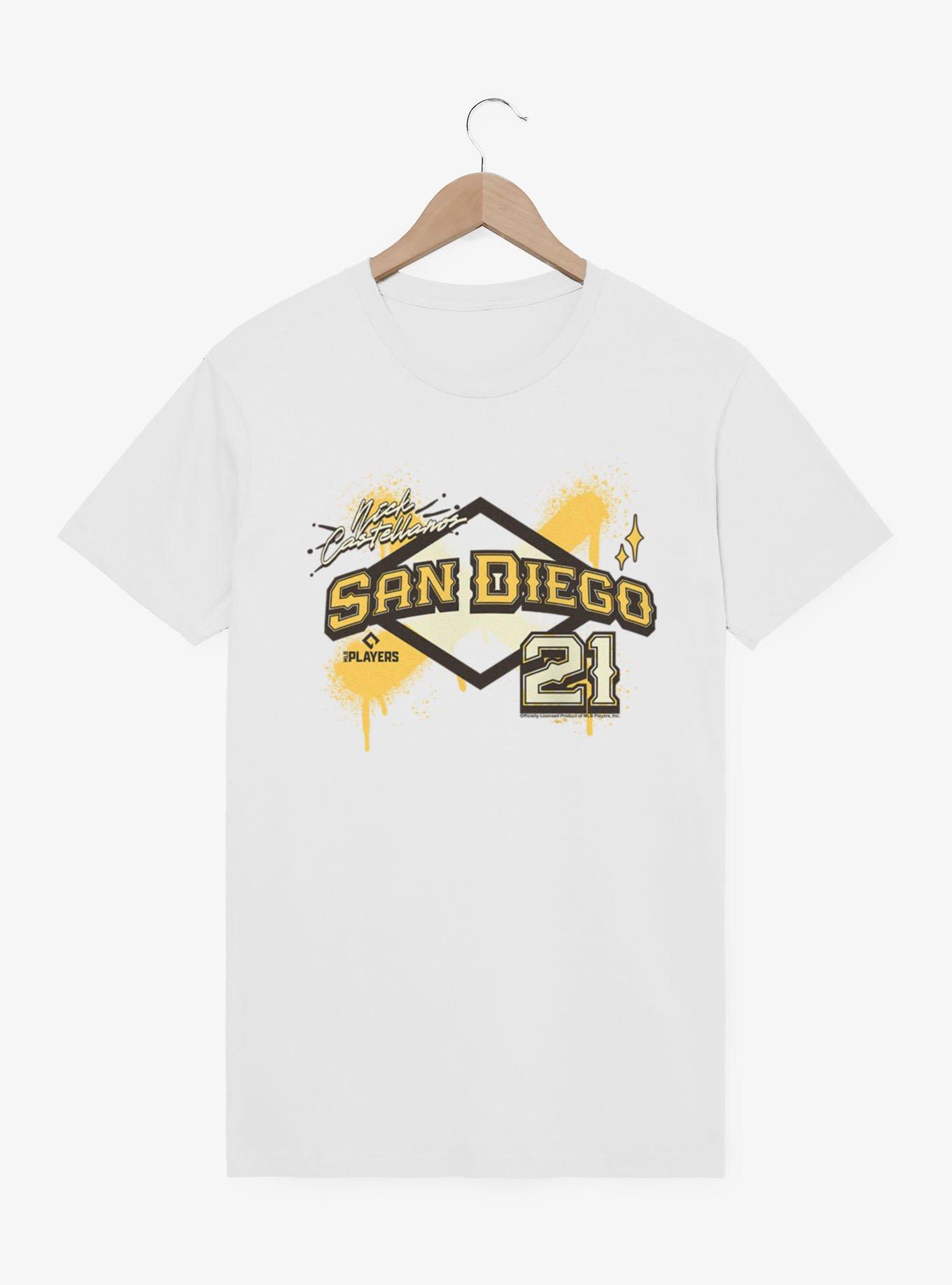 MLB San Diego Padres Nick Castellanos Plate 21 T-Shirt Box Lunch Exclusive, , hi-res