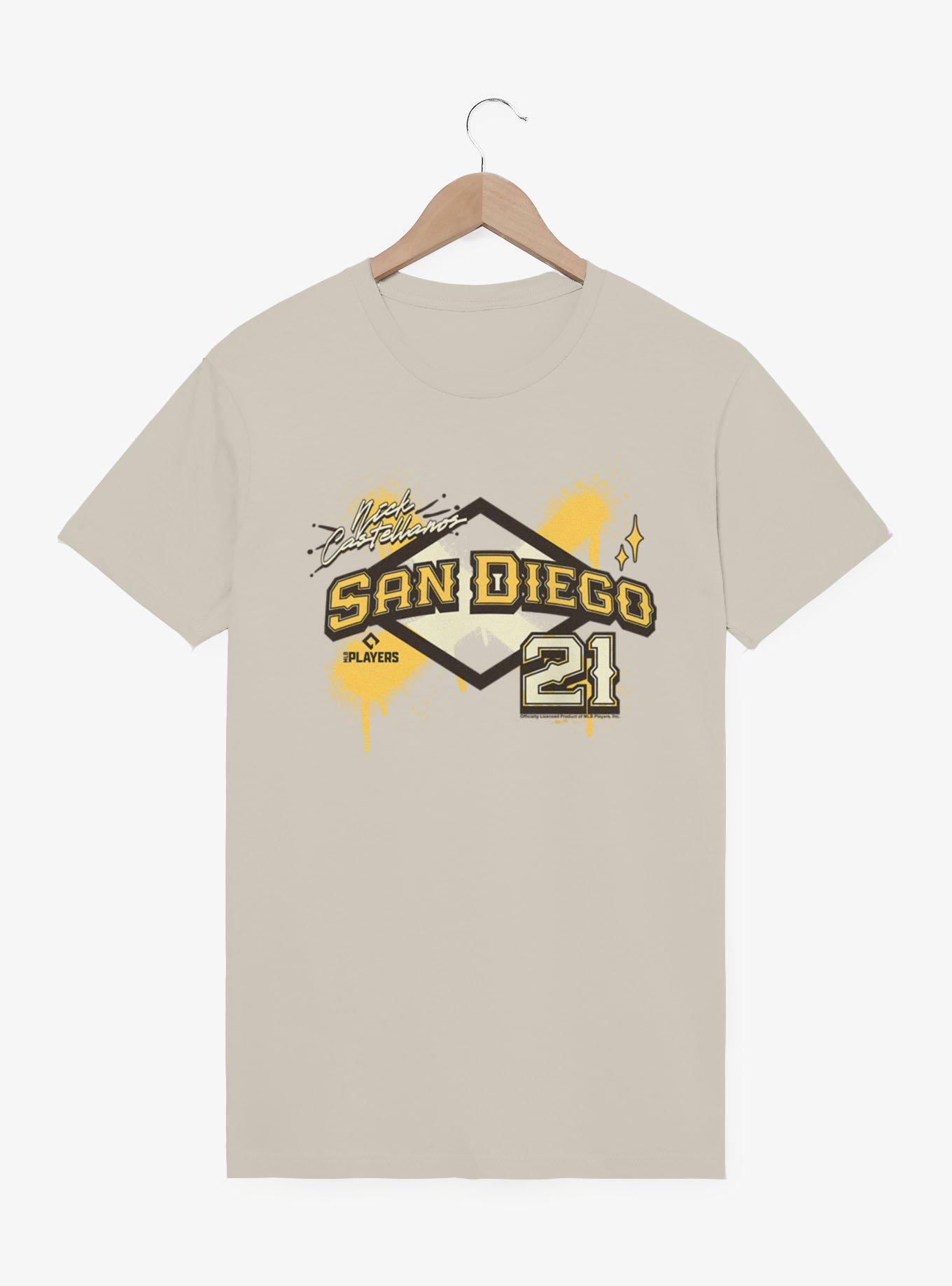 MLB San Diego Padres Nick Castellanos Plate 21 T-Shirt Box Lunch Exclusive