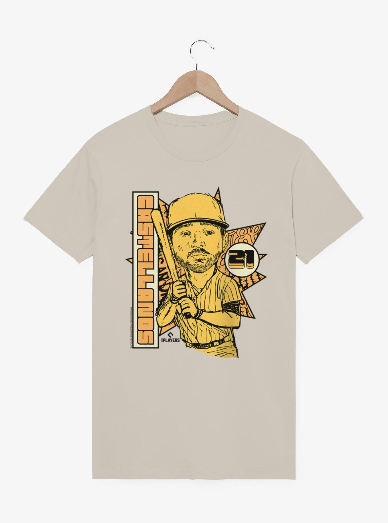 MLB San Diego Padres Nick Castellanos Star Caricature 21 T-Shirt Box Lunch Exclusive