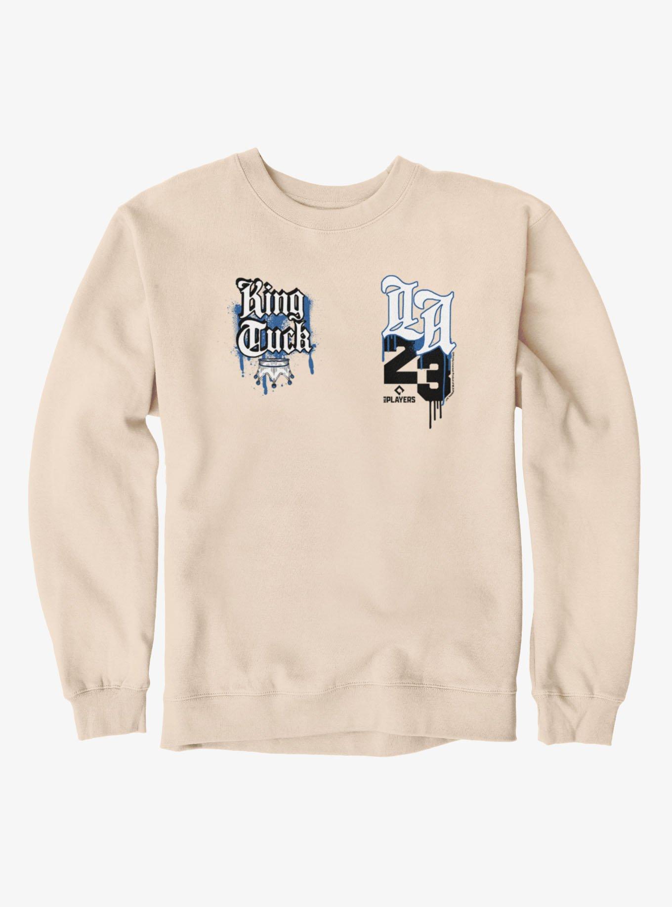 MLB Los Angeles Dodgers King Tuck Kyle Tucker Crown LA 23 Sweatshirt Her Universe Exclusive, , hi-res