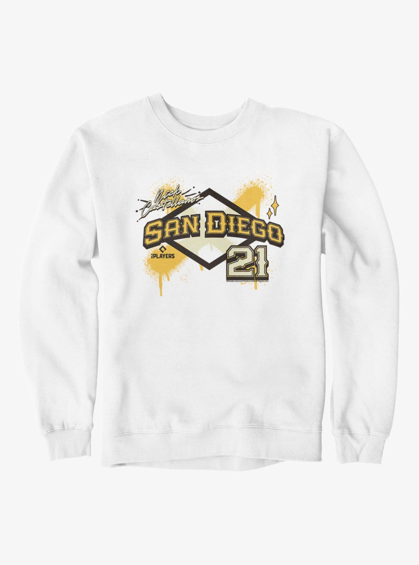 MLB San Diego Padres Nick Castellanos Plate 21 Sweatshirt Her Universe Exclusive, , hi-res
