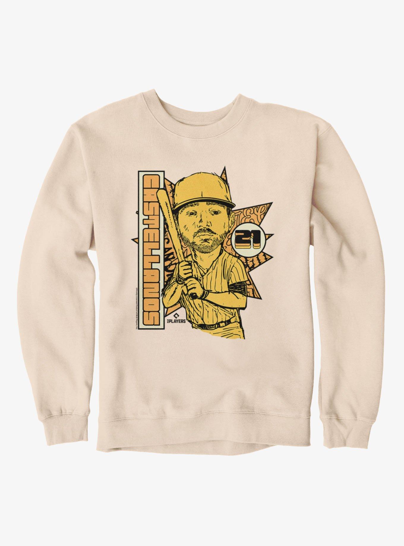 MLB San Diego Padres Nick Castellanos Star Caricature 21 Sweatshirt Her Universe Exclusive, , hi-res