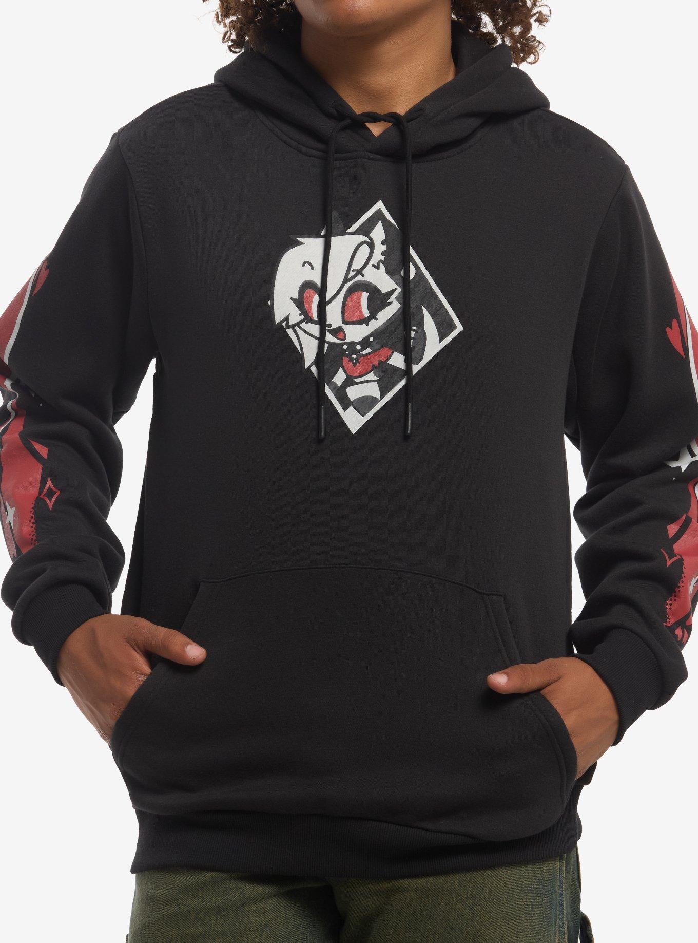Helluva Boss Chibi Loona Hoodie, BLACK, hi-res view 1