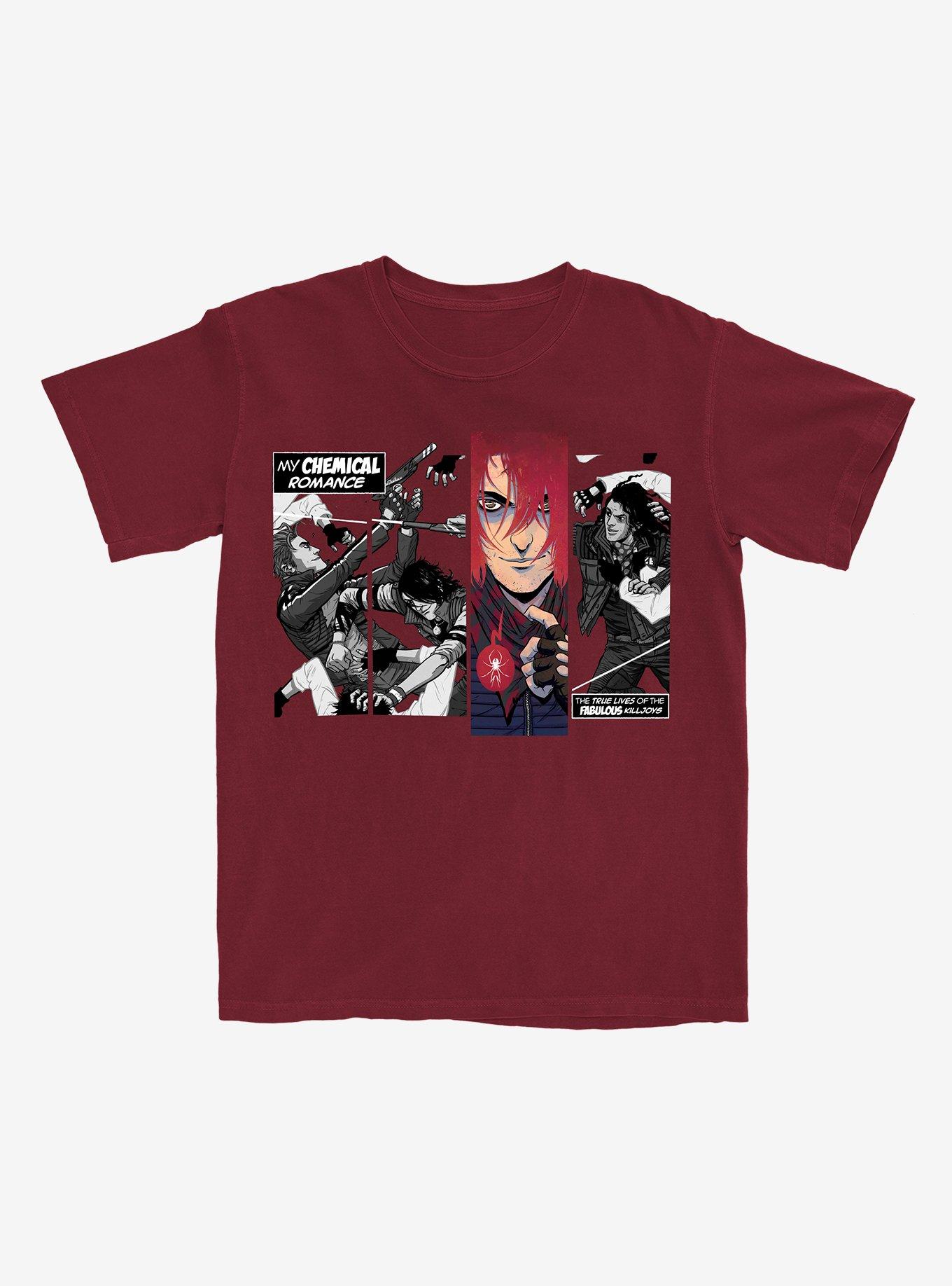 My Chemical Romance Danger Days Comic Panels T-Shirt, , hi-res