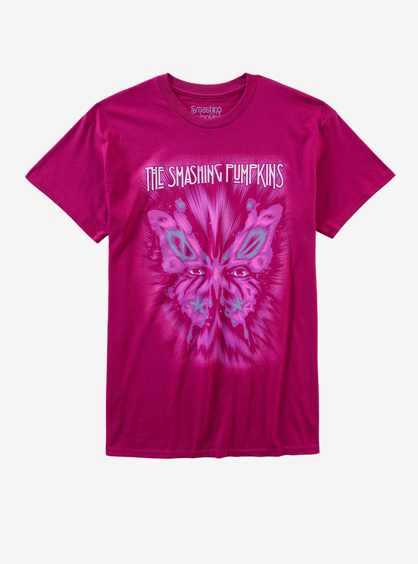 The Smashing Pumpkins Butterfly Face T-Shirt, , hi-res