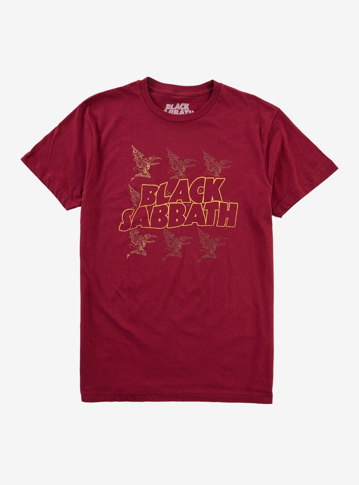 Black Sabbath Line Art T-Shirt, , hi-res