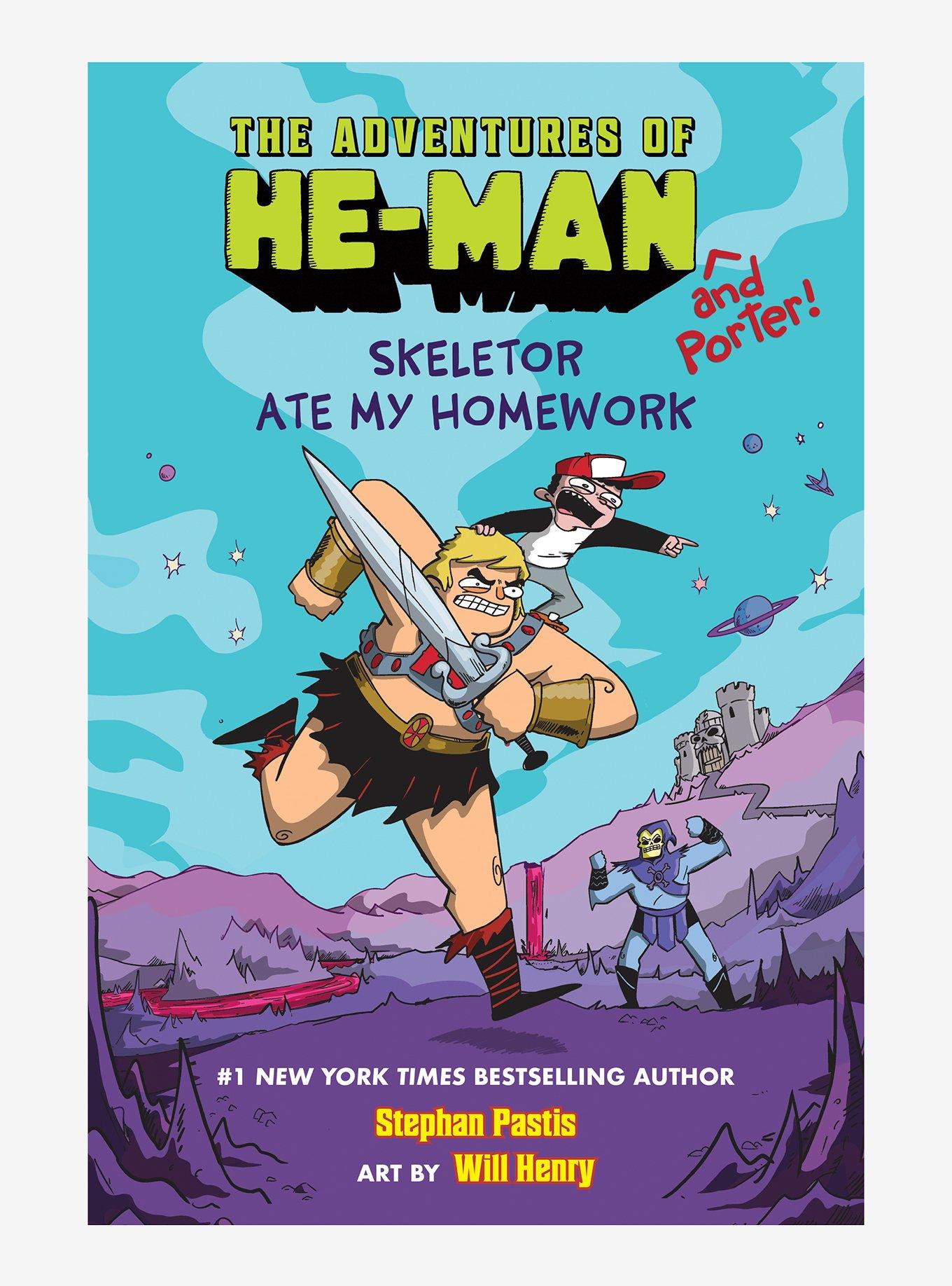 The Adventures of He-Man and Porter Skeletor Ate My Homework Book