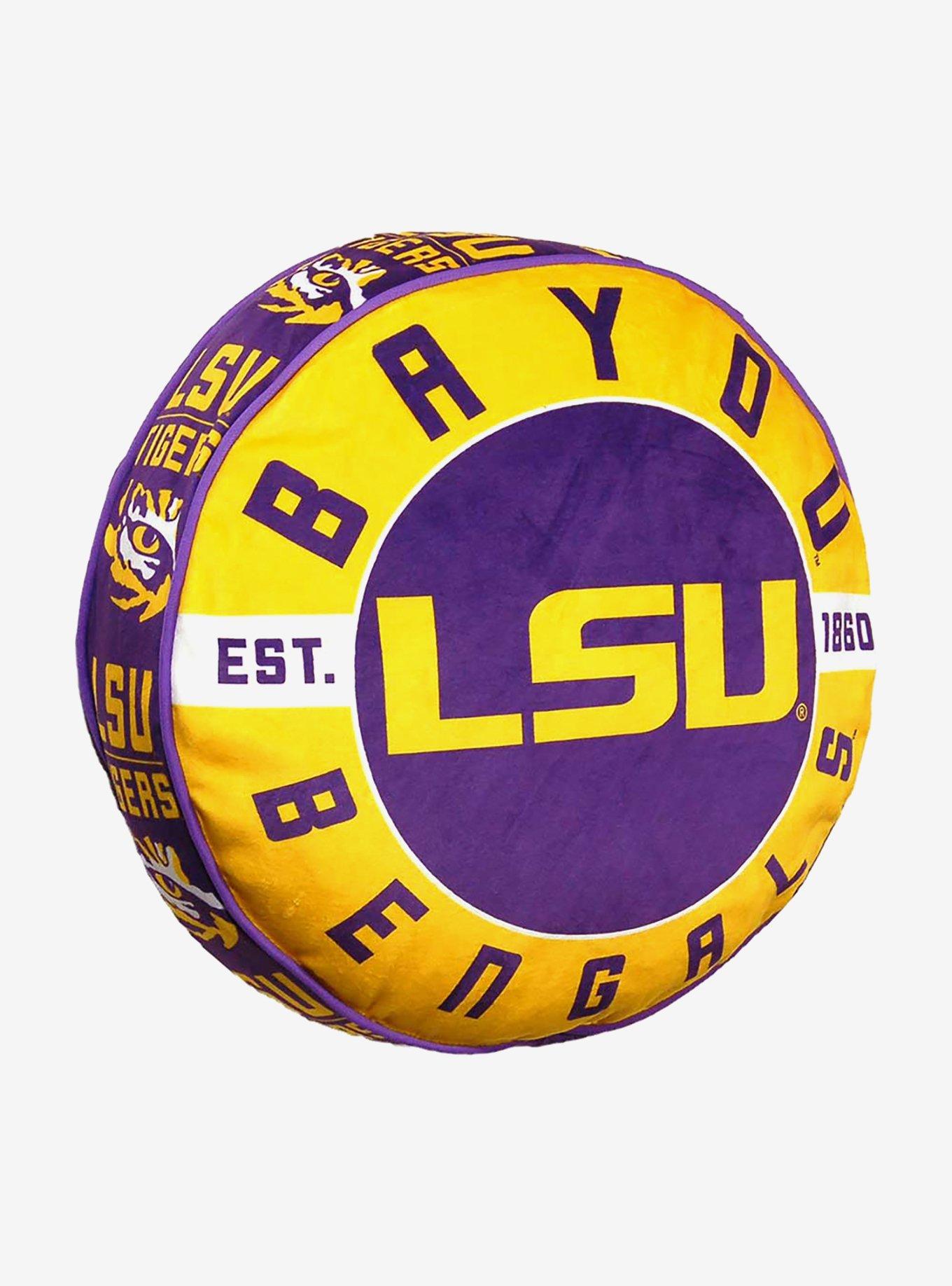 NCAA LSU Travel Cloud Pillow, , hi-res