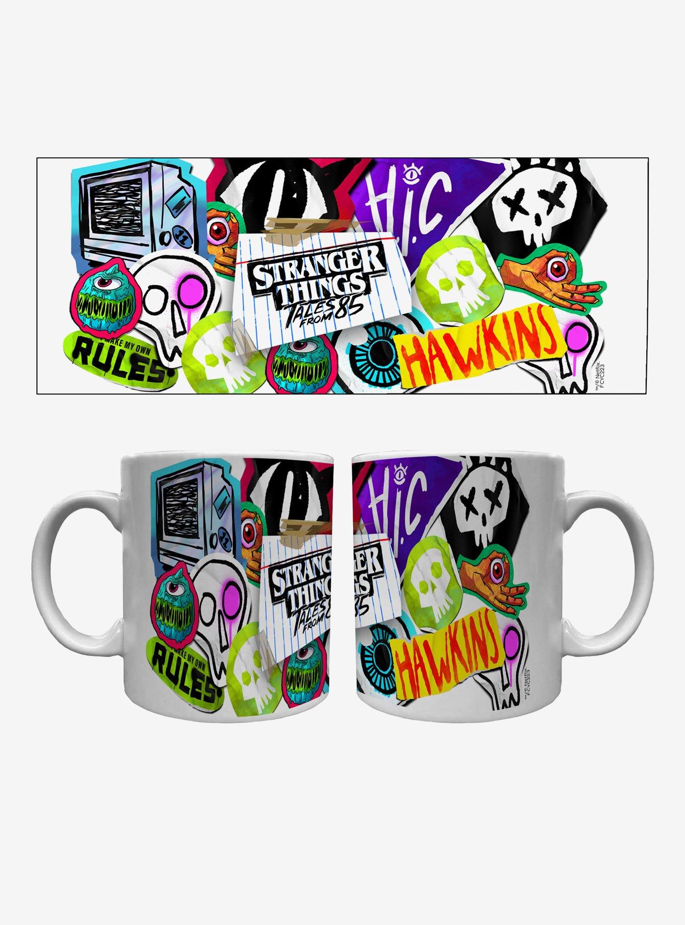 Stranger Things '85 Stickers 20oz Mug, , hi-res