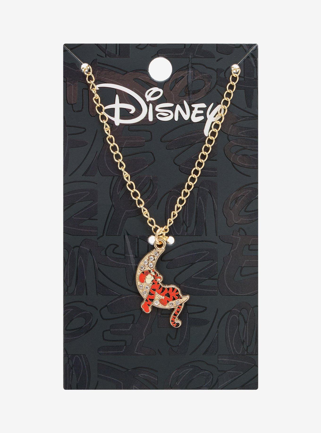 Disney Winnie The Pooh Tigger Moon Necklace