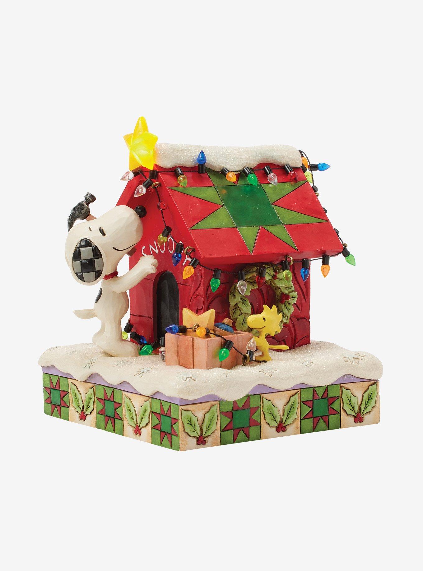 Peanuts Snoopy LED Doghouse Figurine, , hi-res