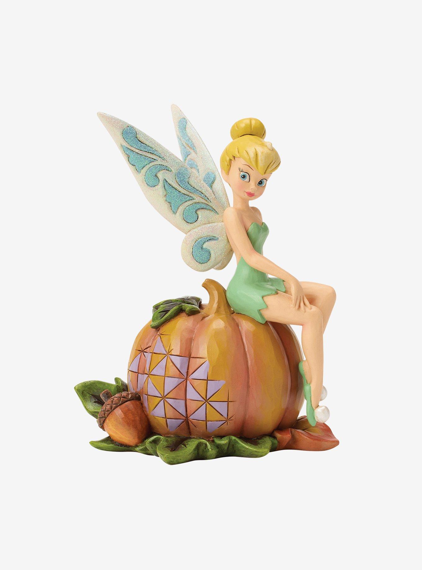 Disney Tinker Bell on Pumpkin Figurine, , hi-res