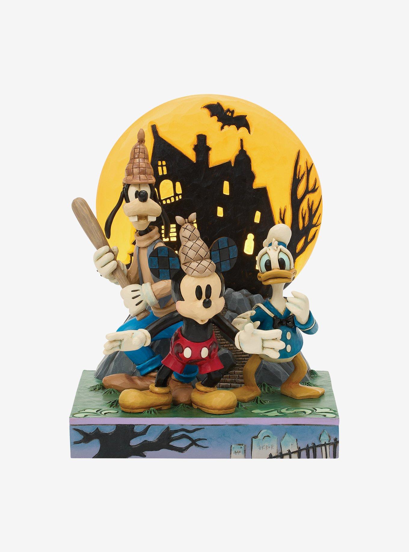 Disney Mickey Goofy and Donald Lonesome Ghosts Figurine, , hi-res