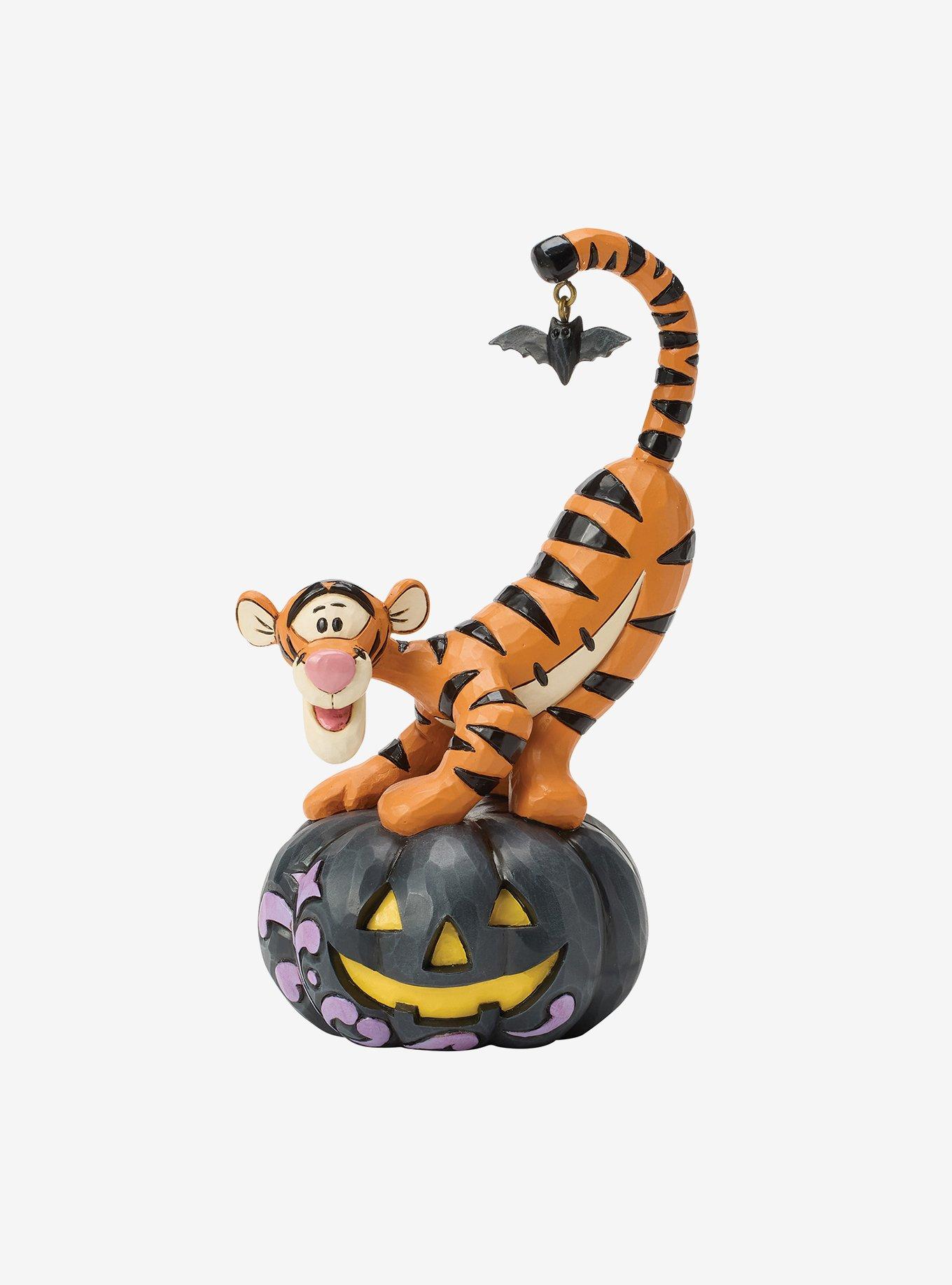 Disney Winnie The Pooh Tigger on Black Jack-O-Lantern Figurine, , hi-res