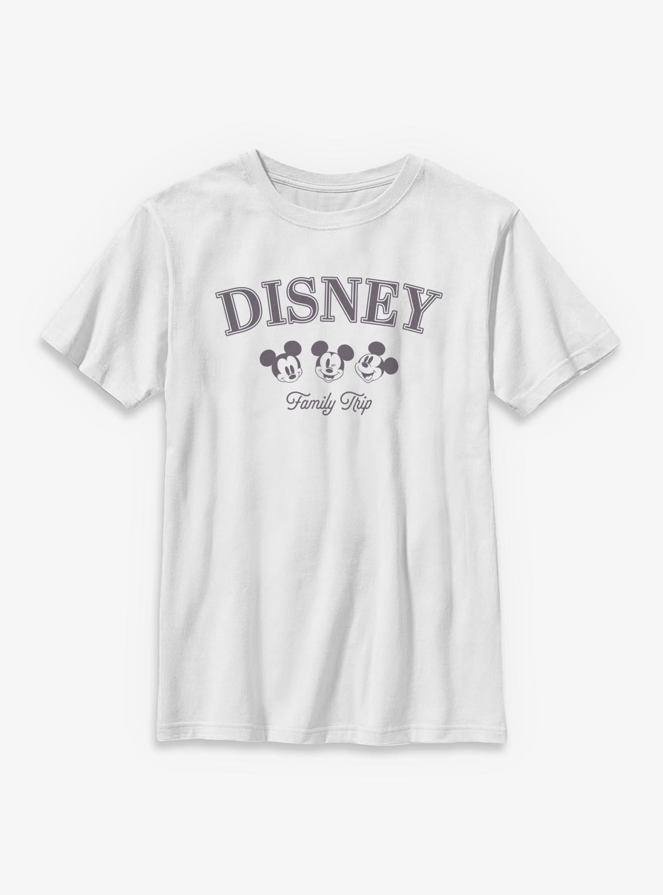 Disney Mickey Mouse Family Trip Heads Youth T-Shirt, , hi-res