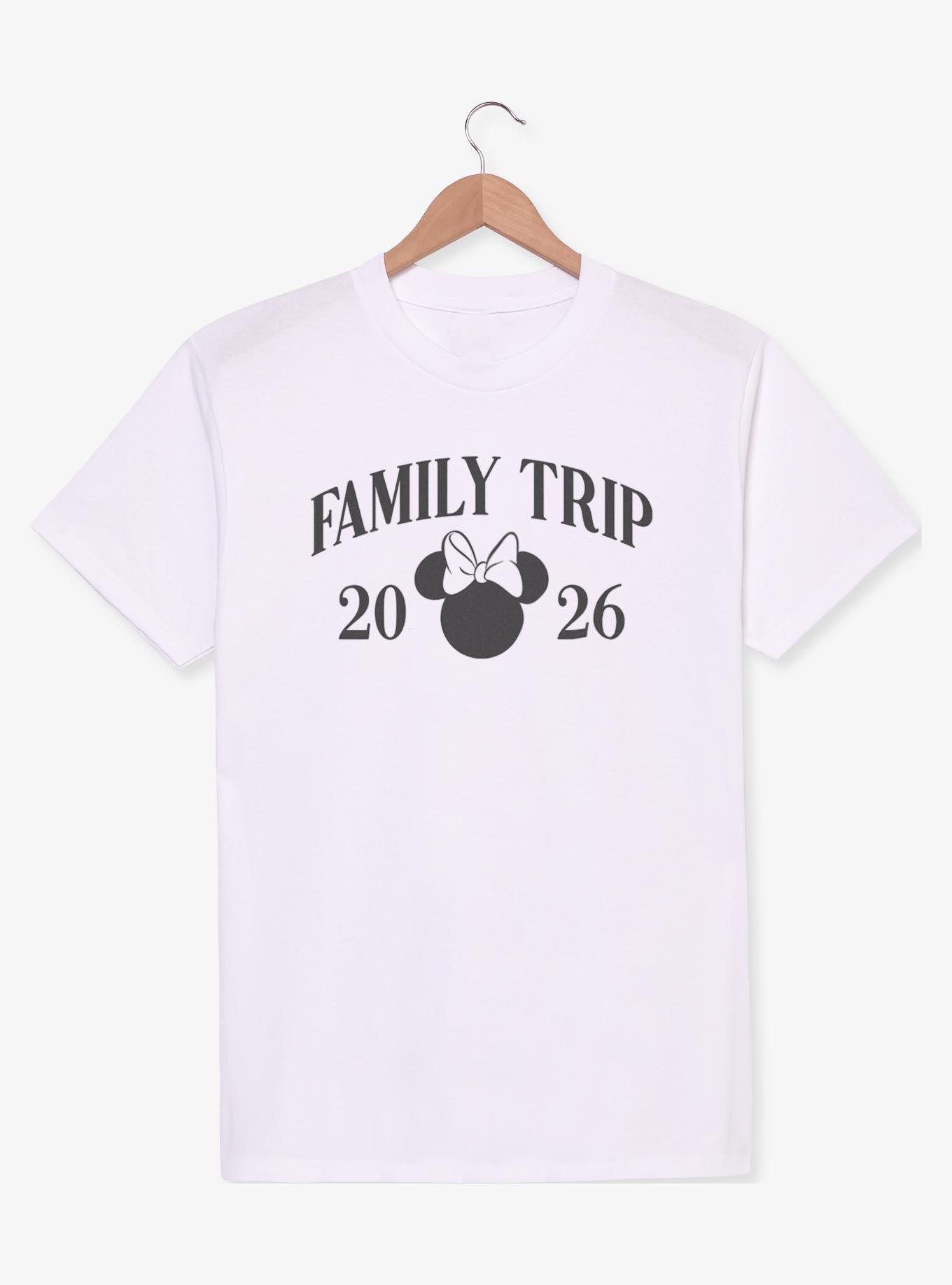 Disney Minnie Mouse Head Family Trip 2026 T-Shirt, , hi-res