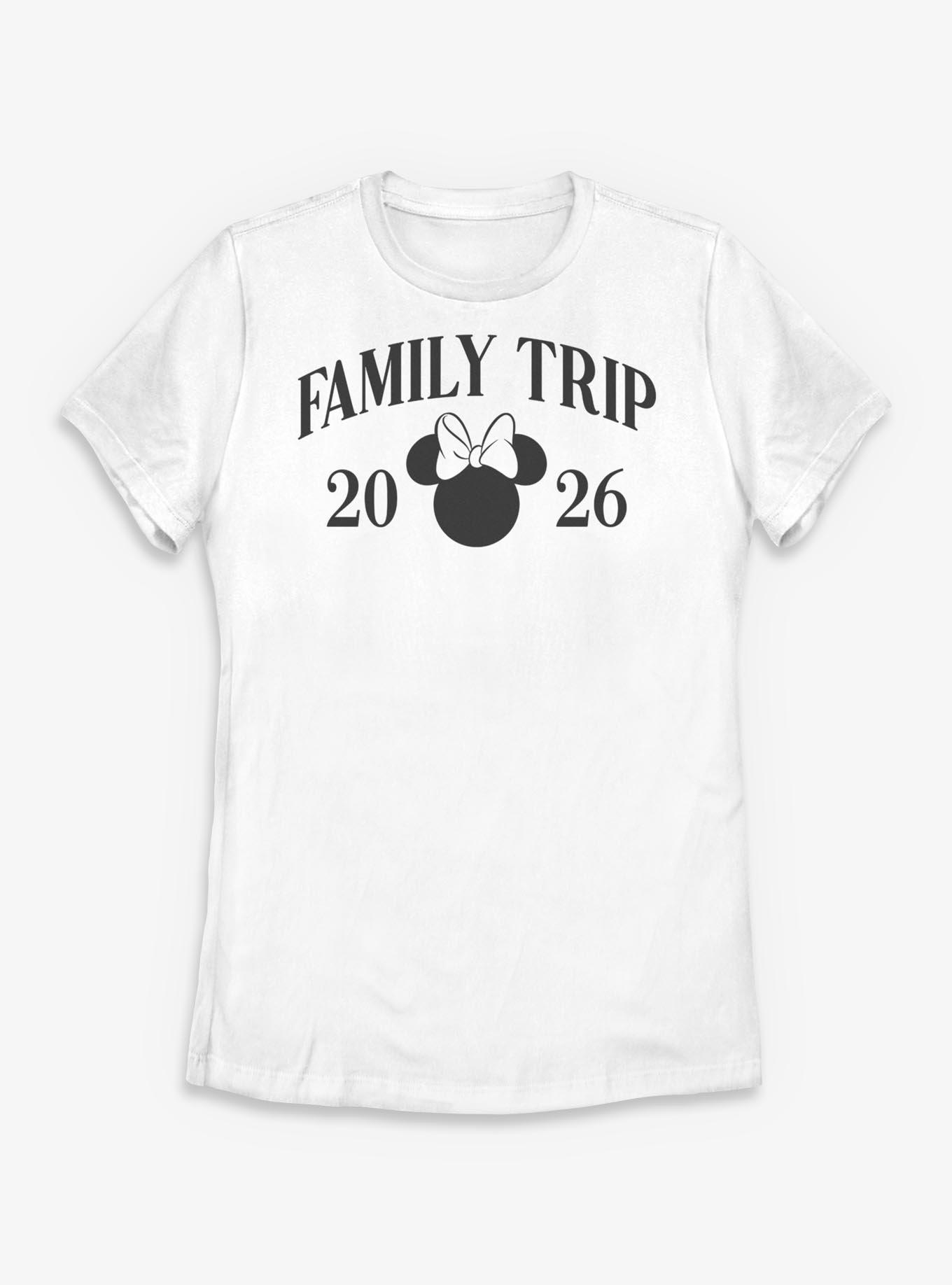 Disney Minnie Mouse Head Family Trip 2026 Womens T-Shirt, , hi-res