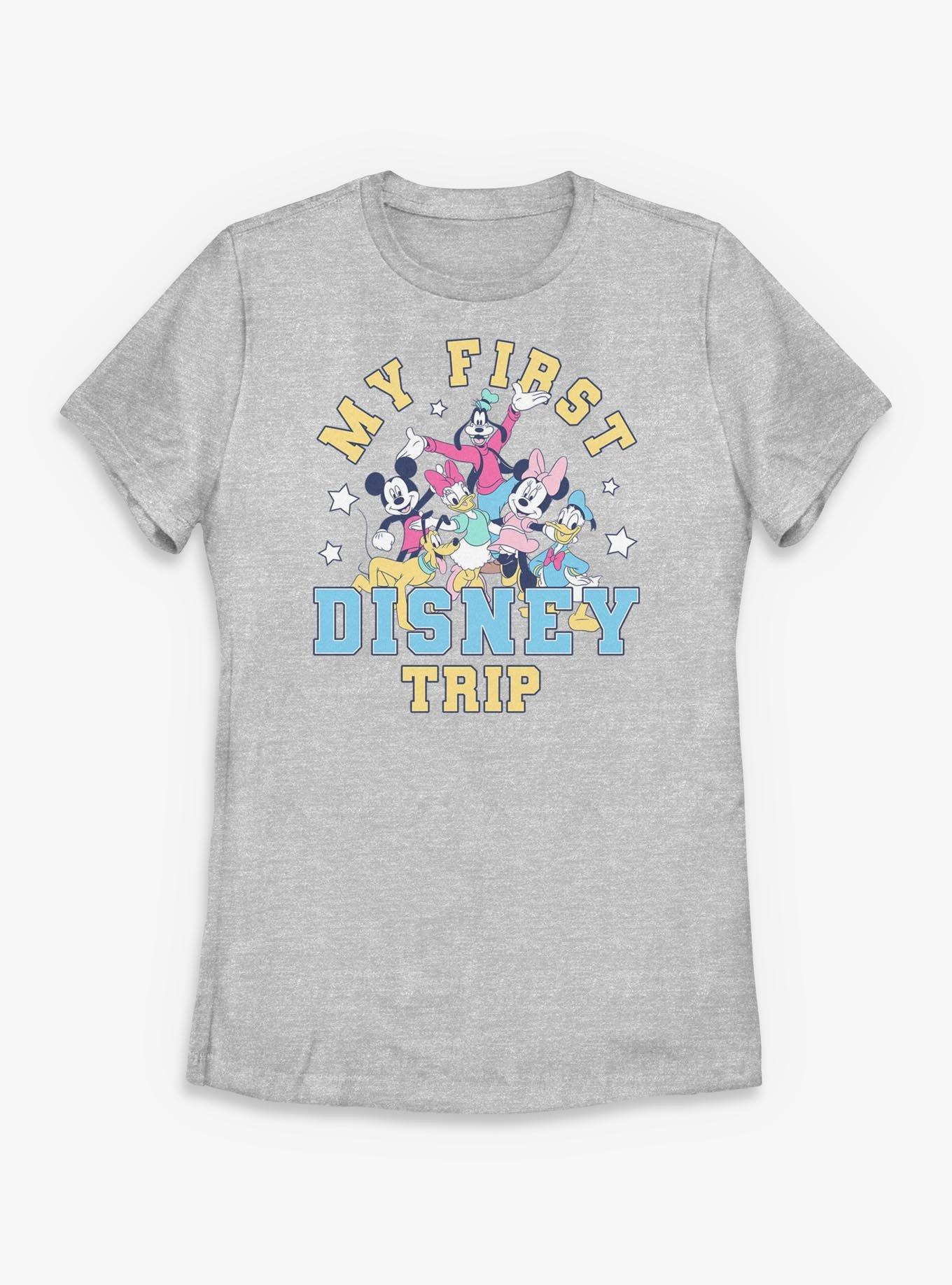 Disney Mickey Mouse My First Disney Trip Together Womens T-Shirt, , hi-res
