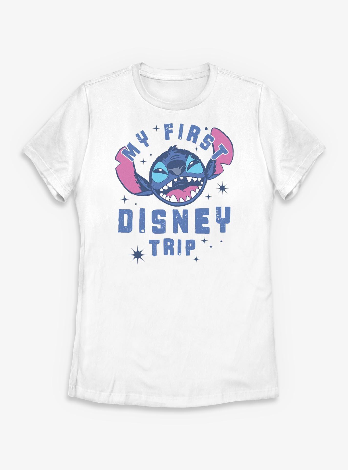 Disney Lilo & Stitch My First Disney Trip Womens T-Shirt, , hi-res