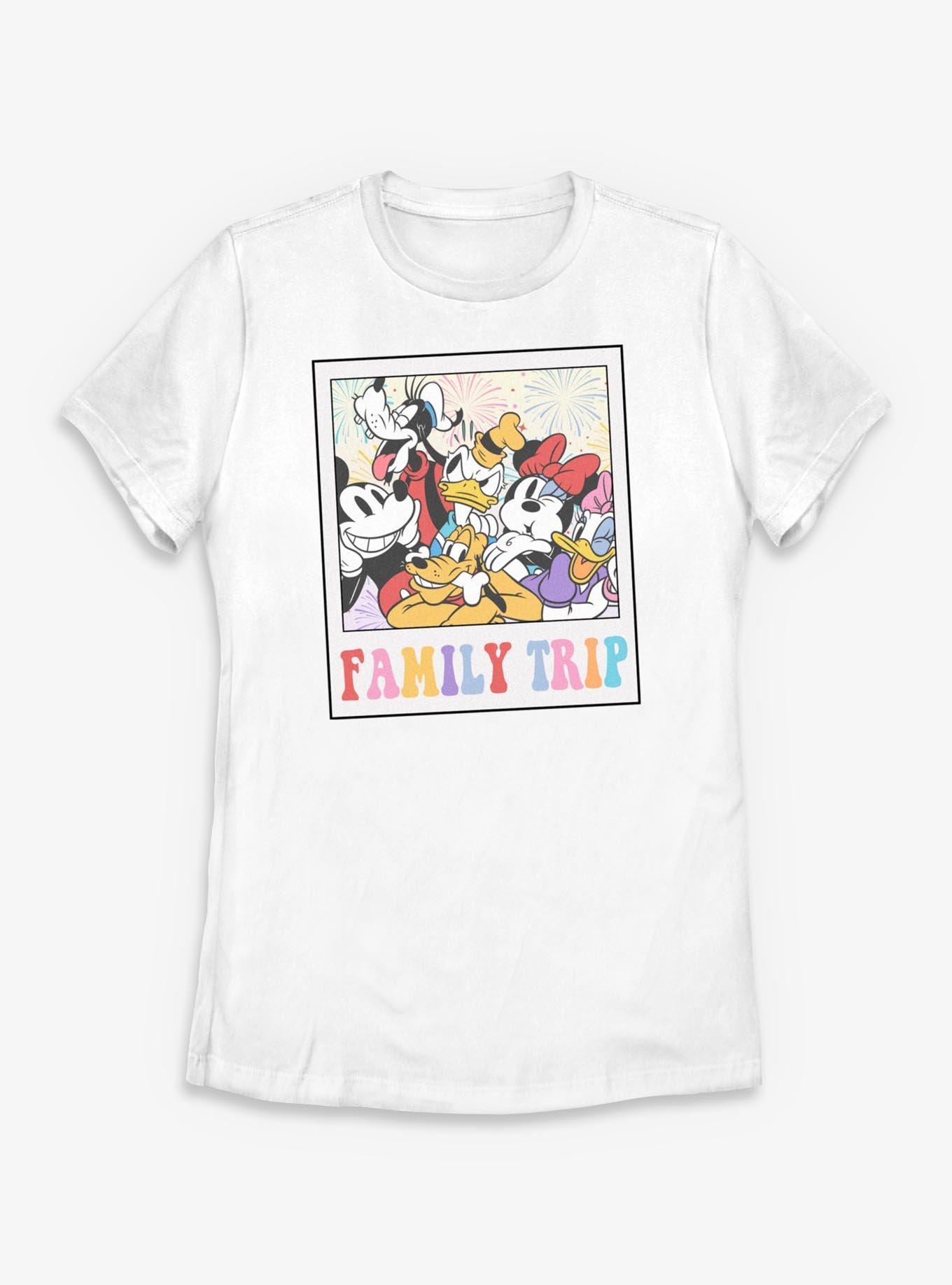 Disney Mickey Mouse & Friends Family Trip Polaroid Womens T-Shirt, , hi-res