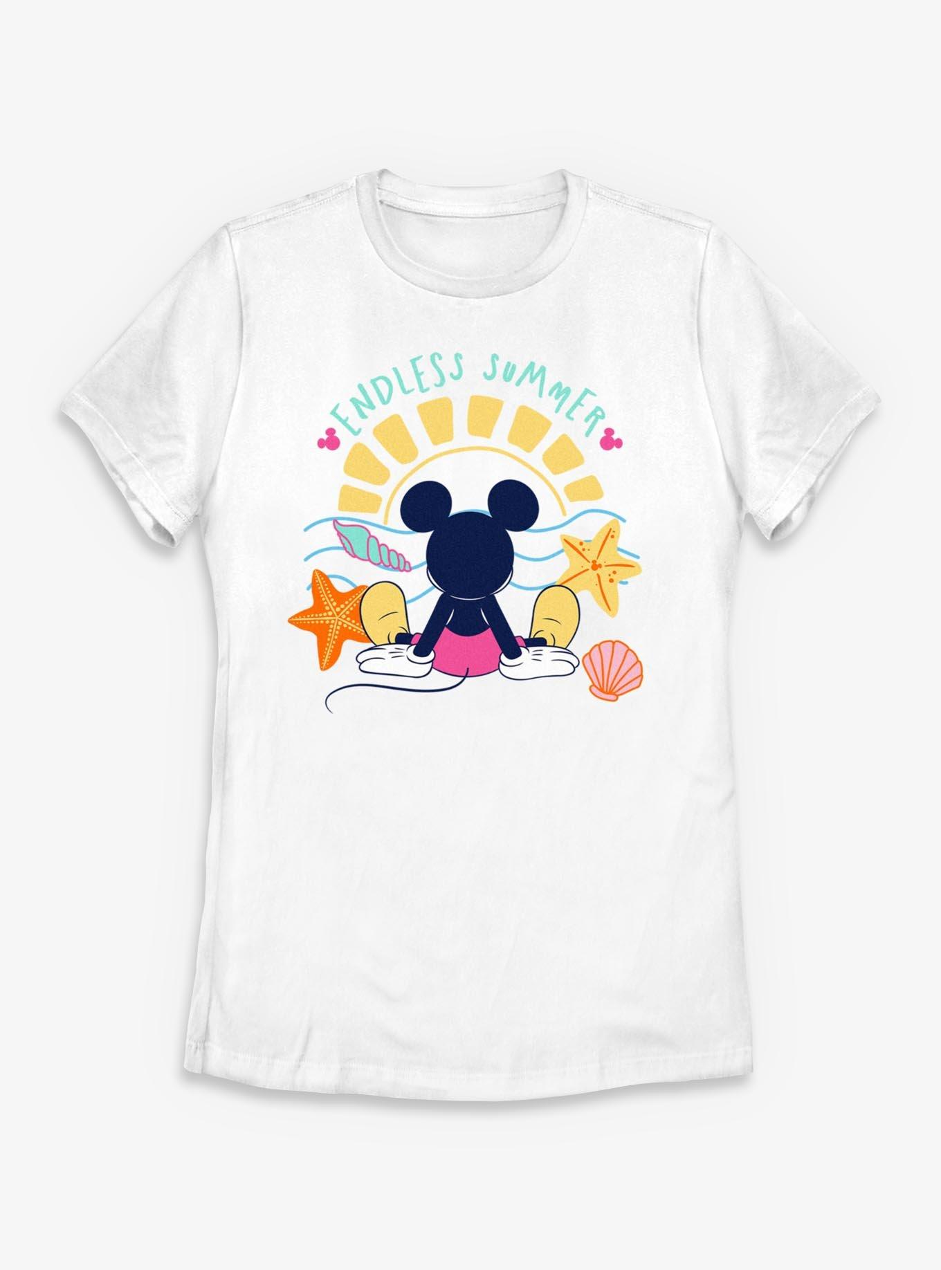 Disney Mickey Mouse Endless Summer Beach Gaze Womens T-Shirt, , hi-res