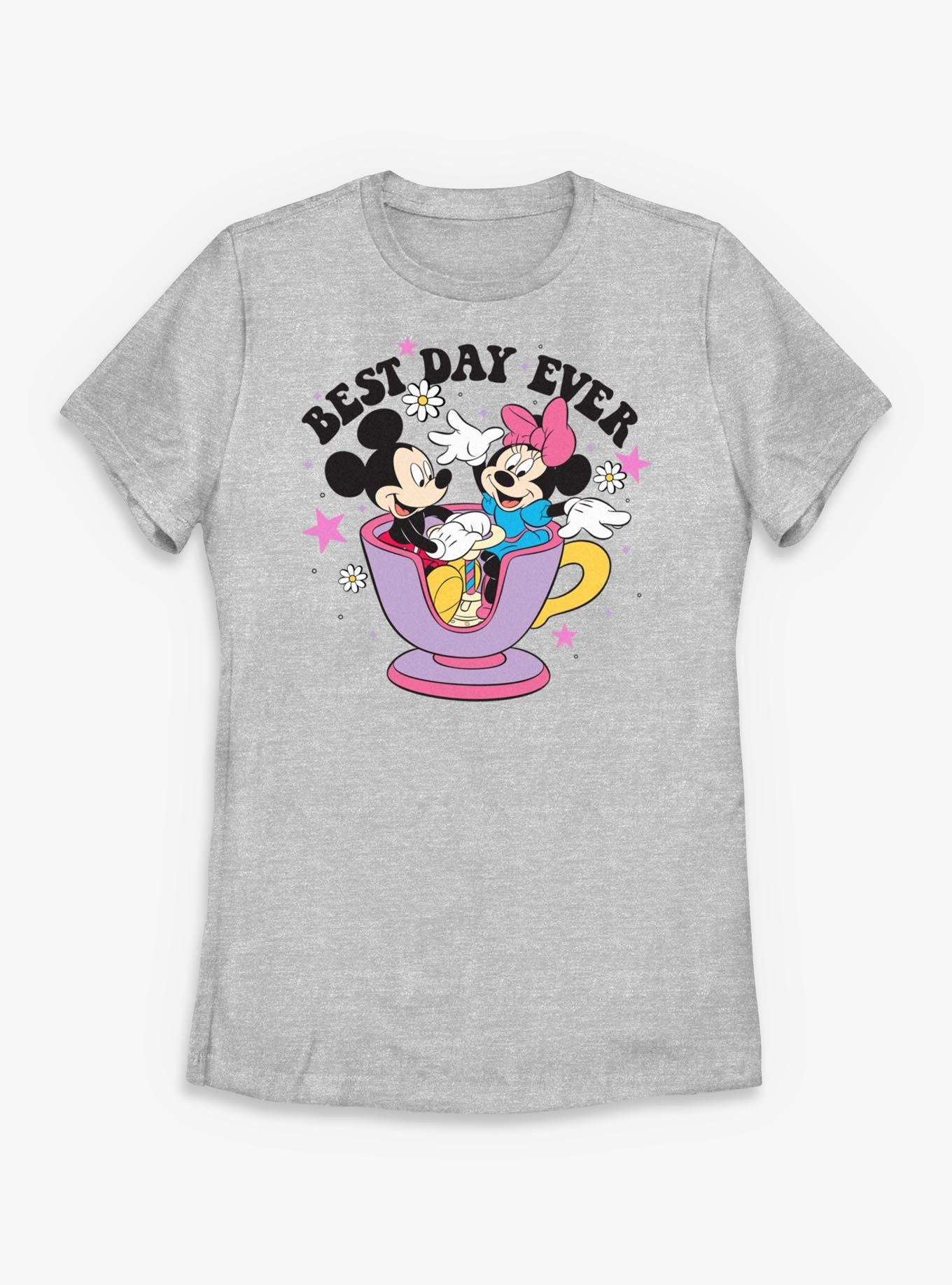 Disney Mickey Mouse & Minnie Mouse Best Day Ever Womens T-Shirt, , hi-res