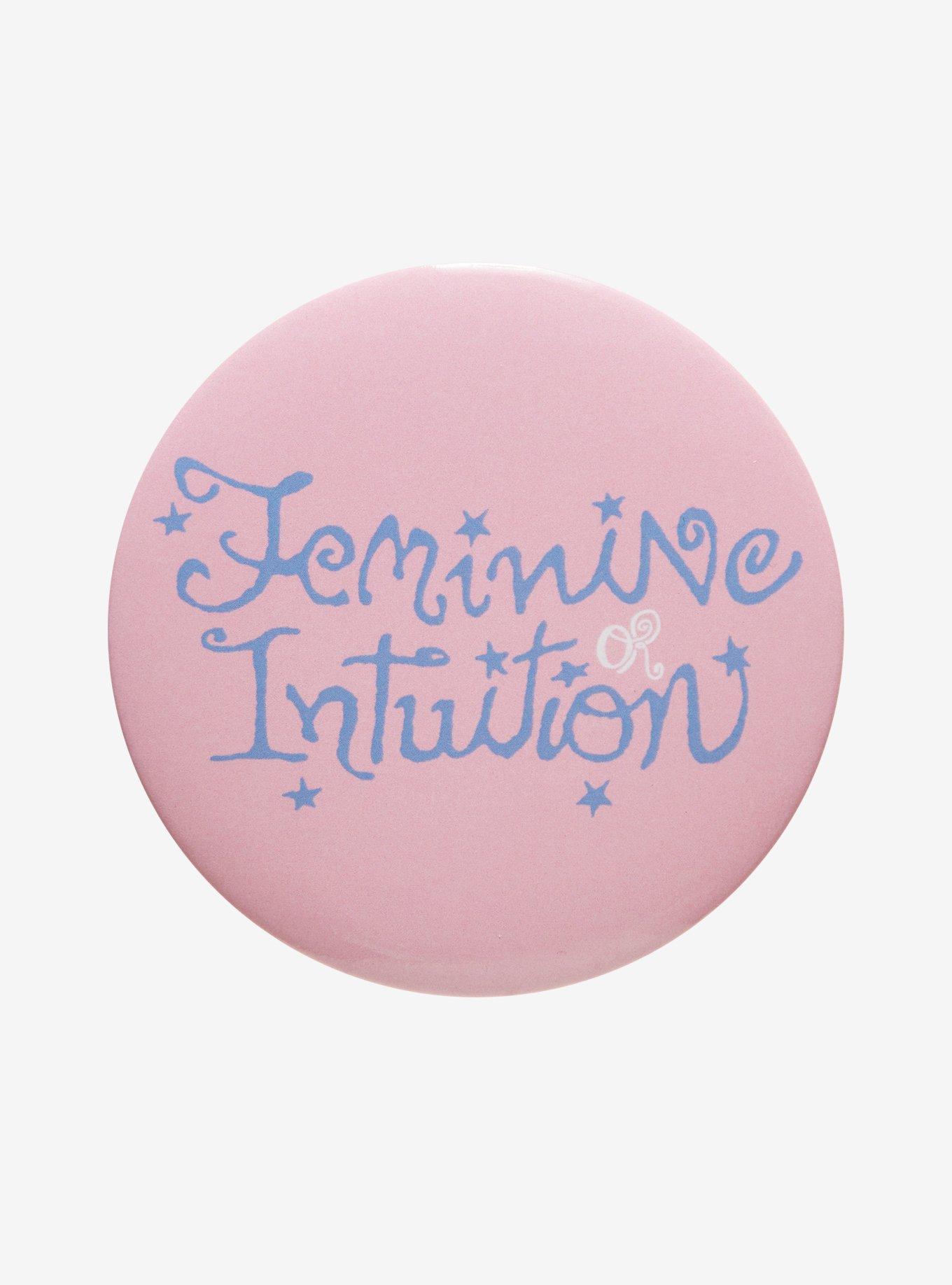 Olivia Rodrigo Feminine Intuition 3 Inch Button, , hi-res