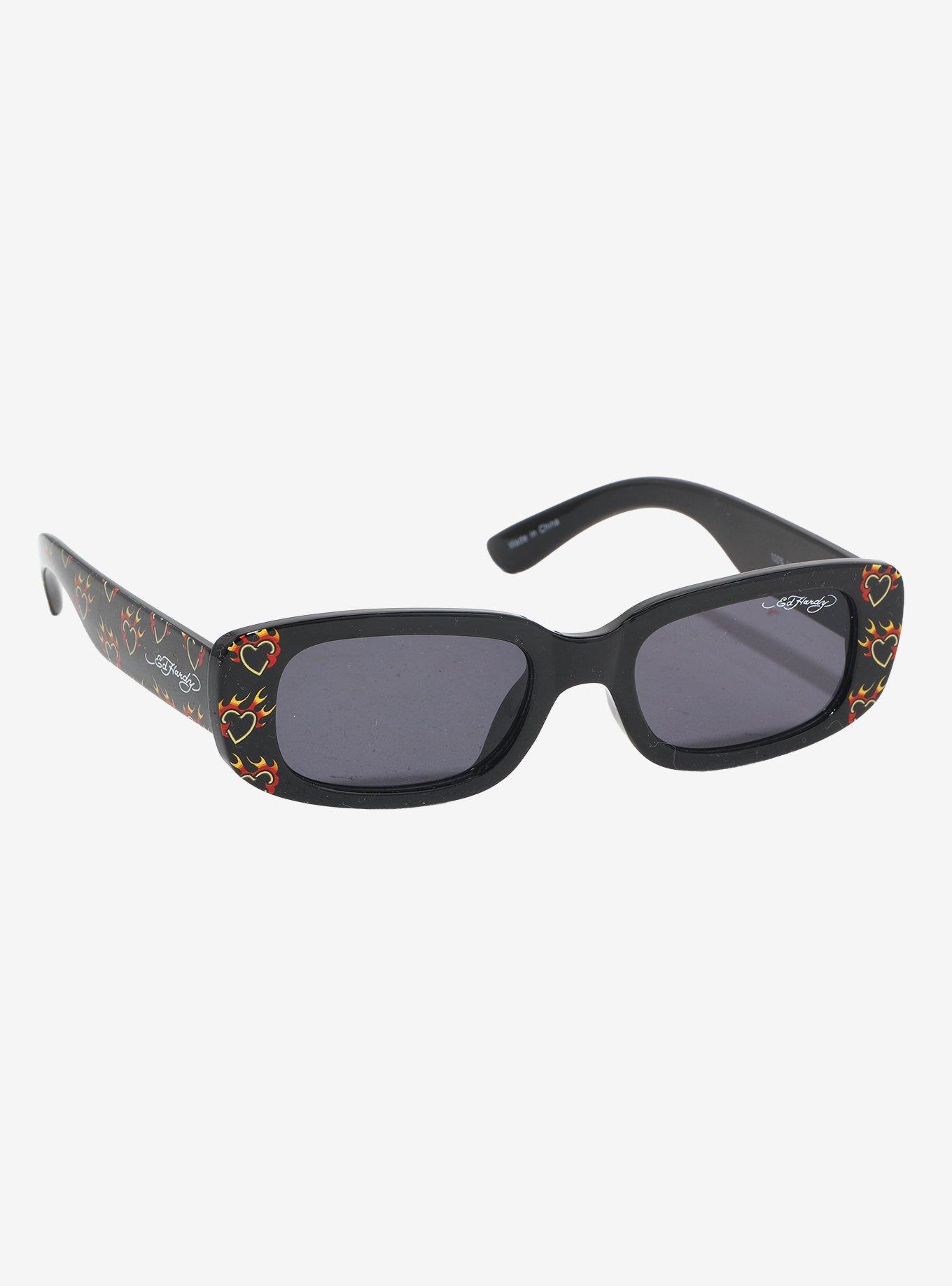 Ed Hardy Burnin' Love Sunglasses, , hi-res