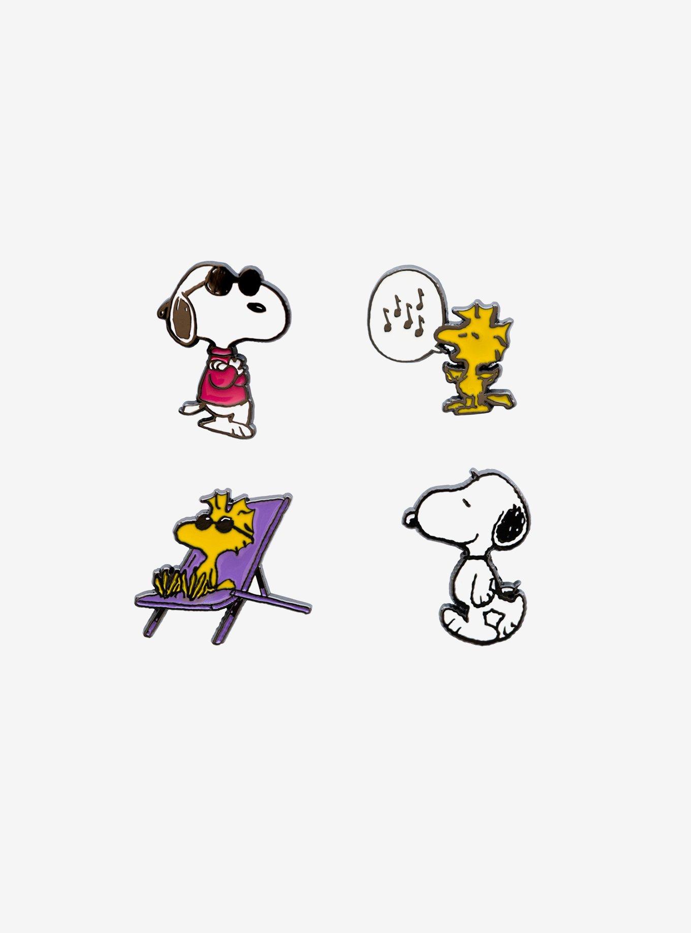 Snoopy Pin Set Set Of Four Pins, , hi-res