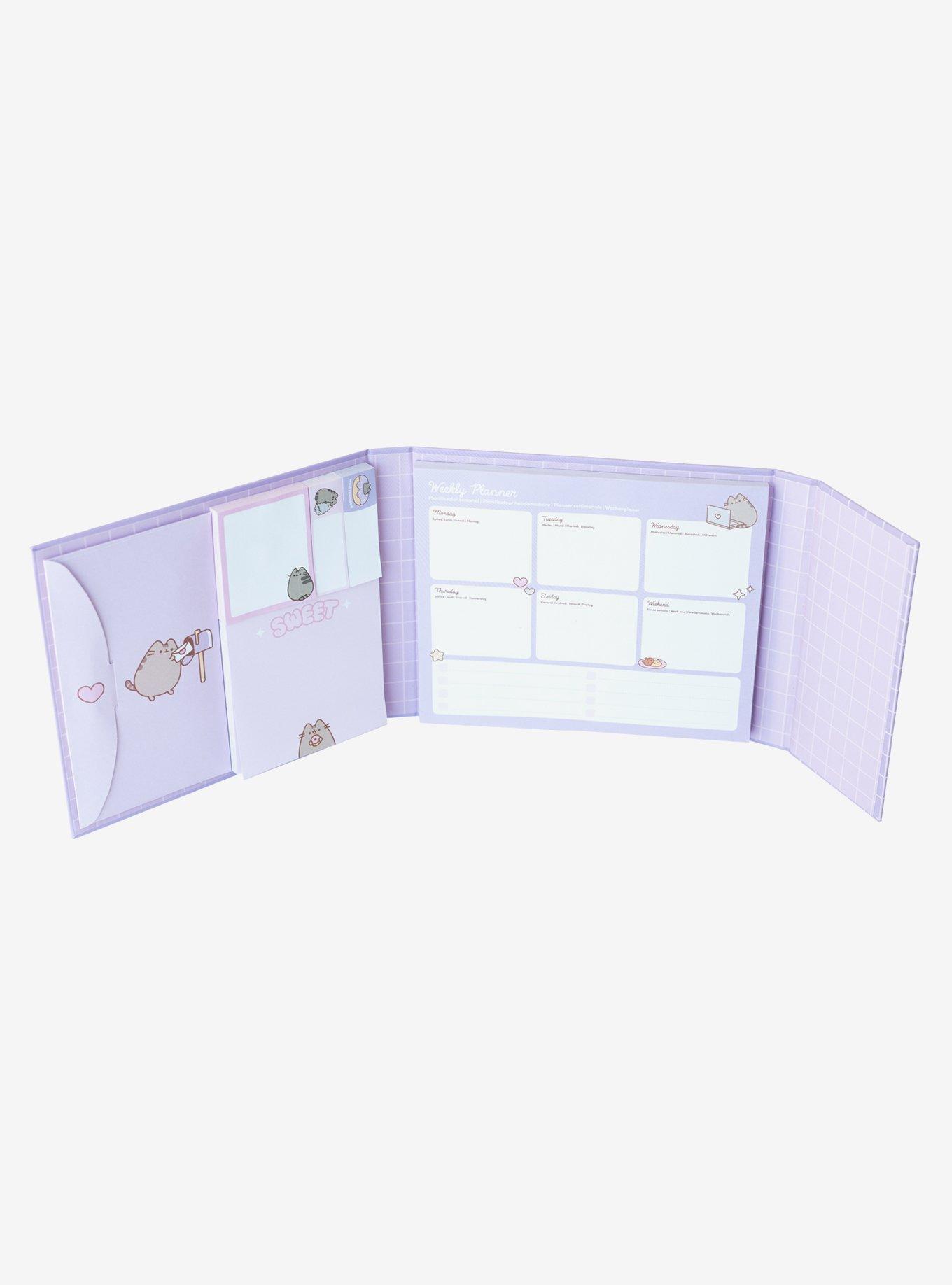 Pusheen Moments Weekly Planner With Sticky Notes, , hi-res
